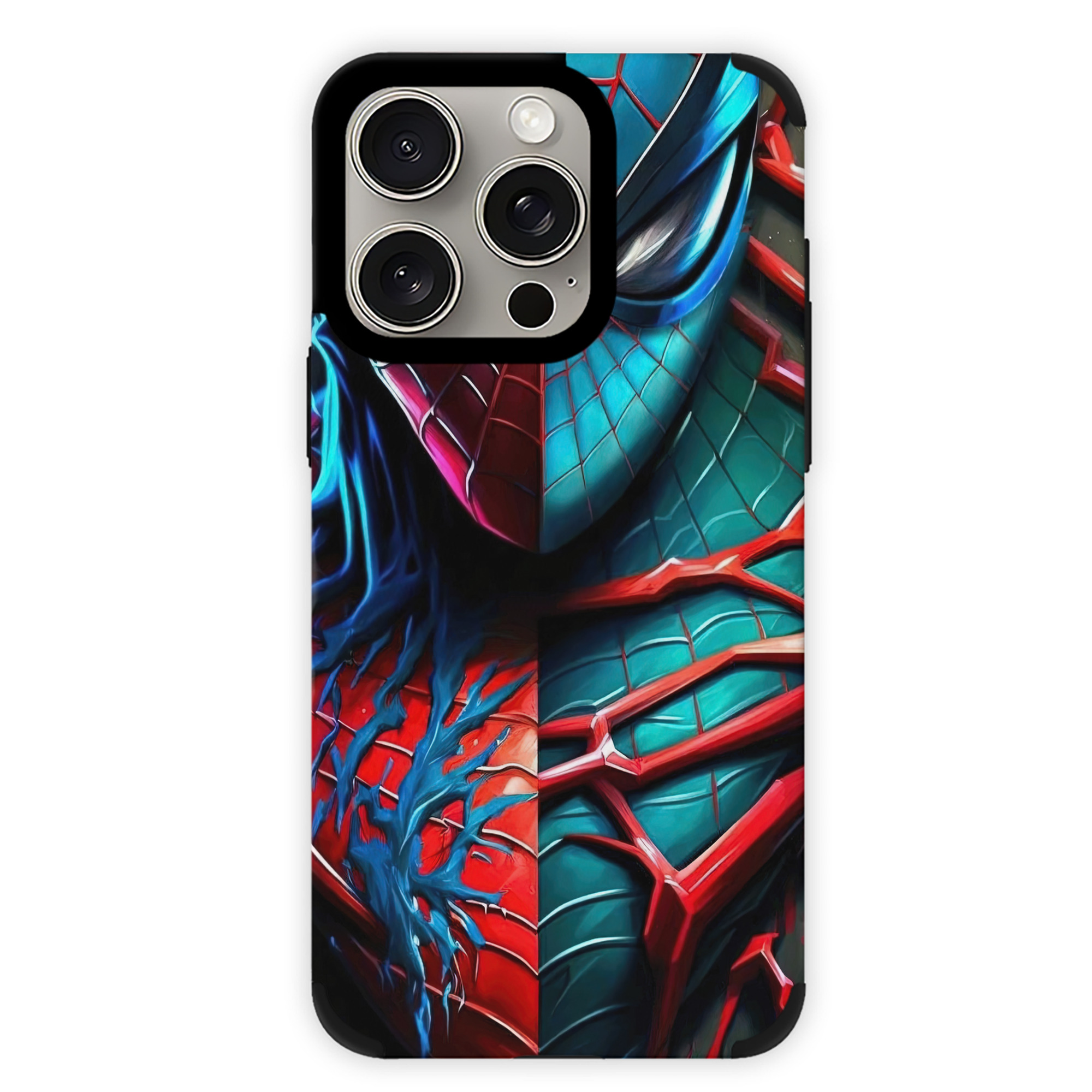 （画像用） Spider Man スパイダーマン 【iPhone15ProMax対応】 PUレザー スマホケース 耐衝撃＆黄変防止