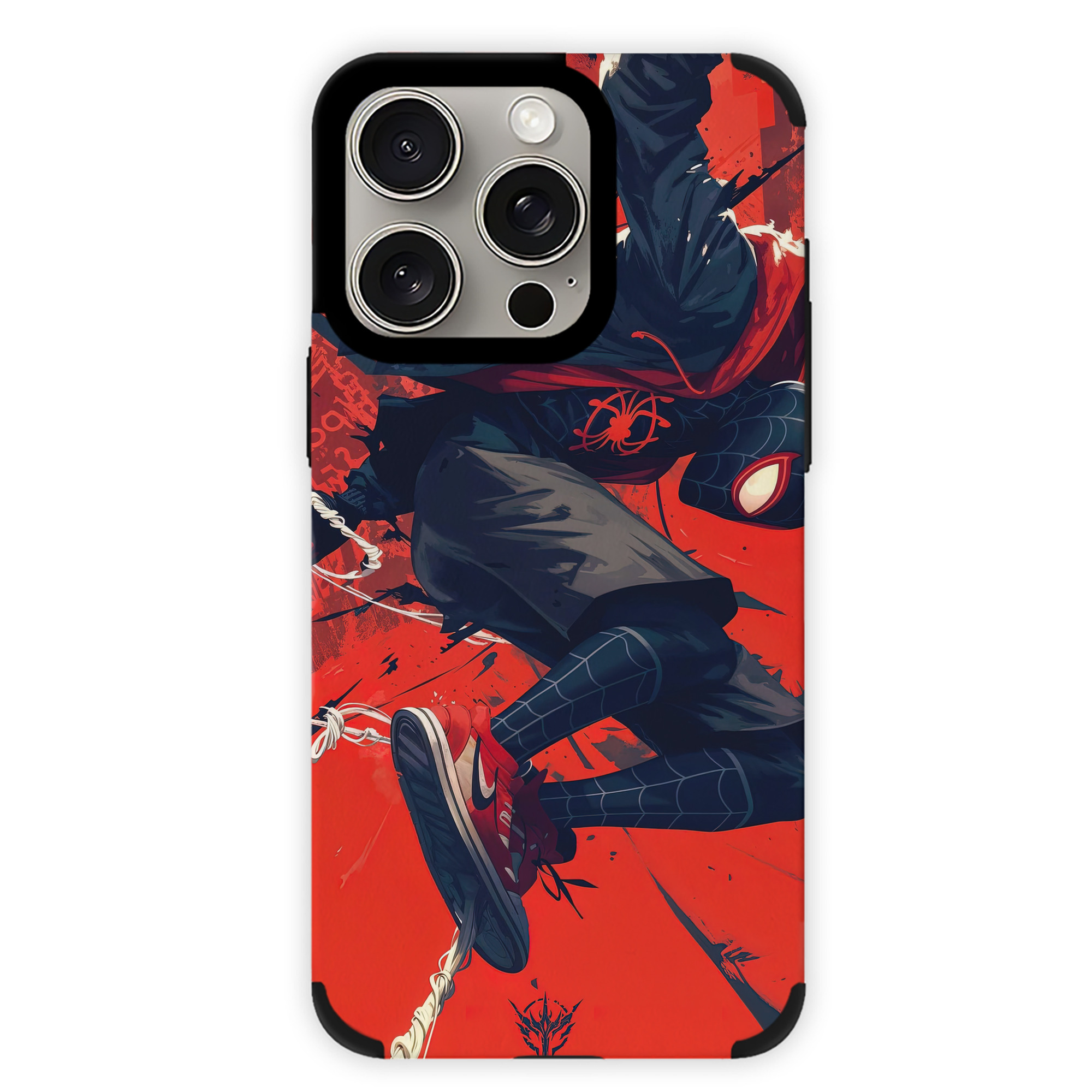 Spider Man スパイダーマン 【iPhone15ProMax対応】 PUレザー スマホケース 耐衝撃＆黄変防止