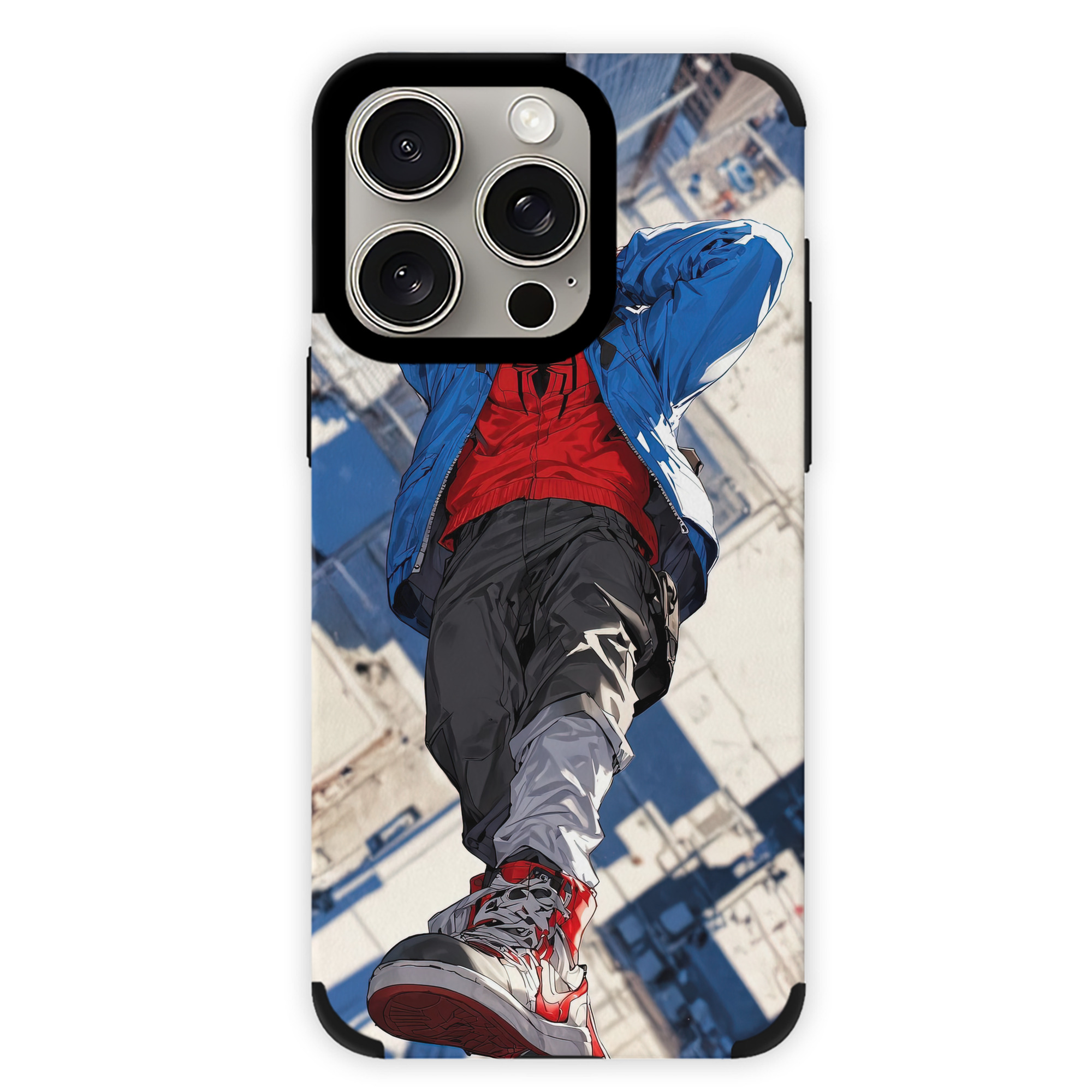 Spider Man スパイダーマン 【iPhone15ProMax対応】 PUレザー スマホケース 耐衝撃＆黄変防止