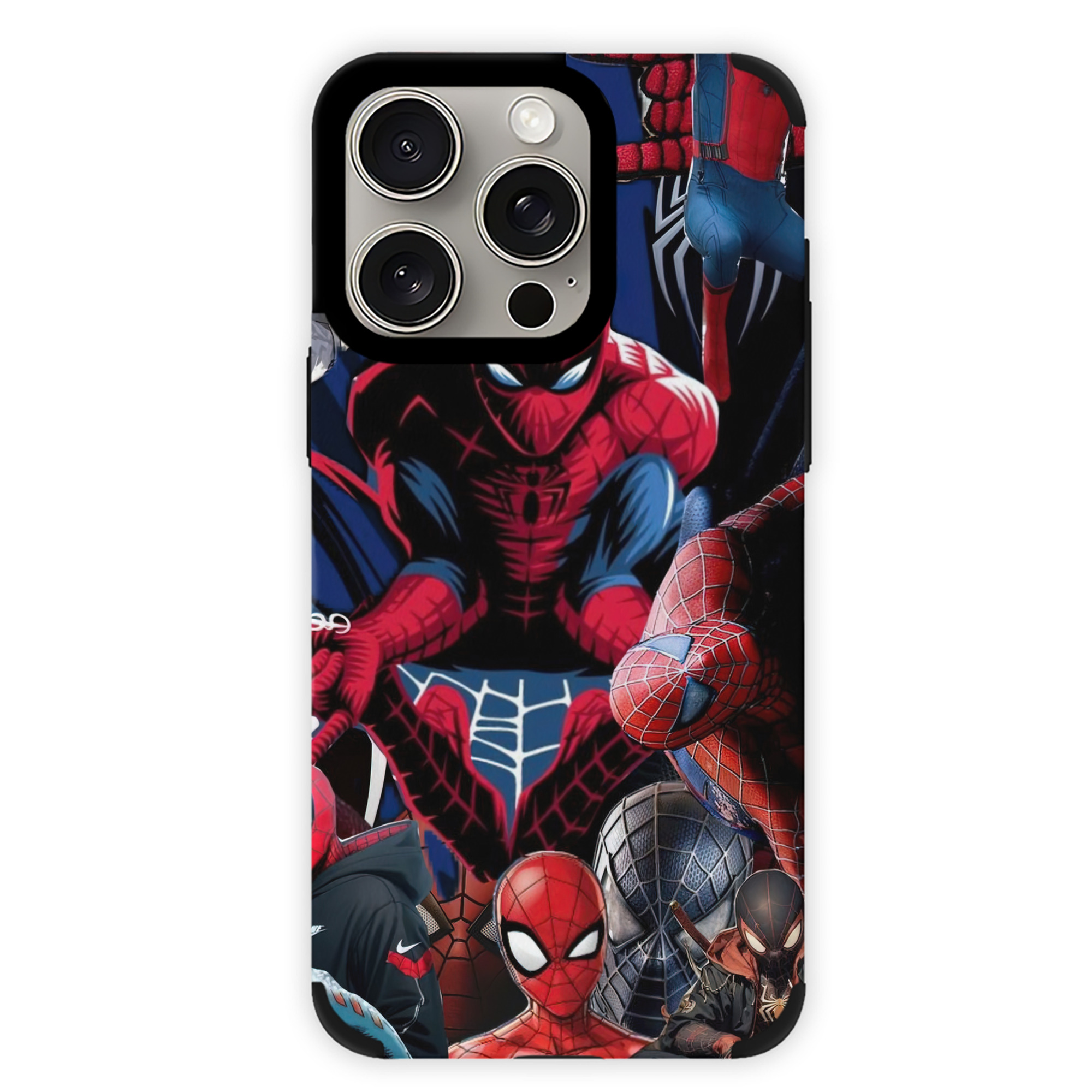 Spider Man スパイダーマン 【iPhone15ProMax対応】 PUレザー スマホケース 耐衝撃＆黄変防止