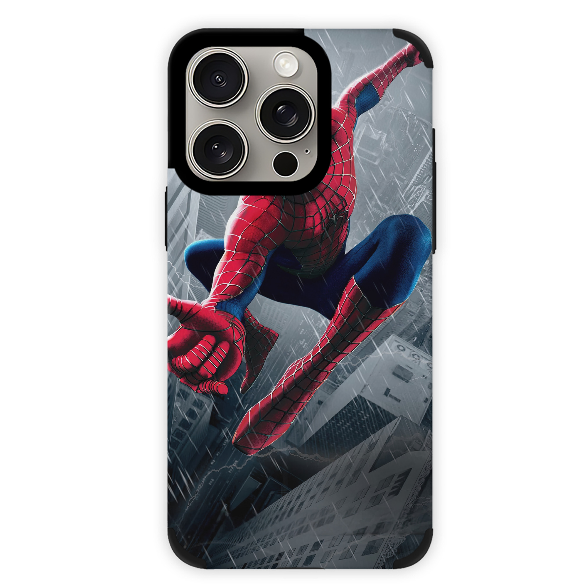 Spider Man スパイダーマン 【iPhone15ProMax対応】 PUレザー スマホケース 耐衝撃＆黄変防止