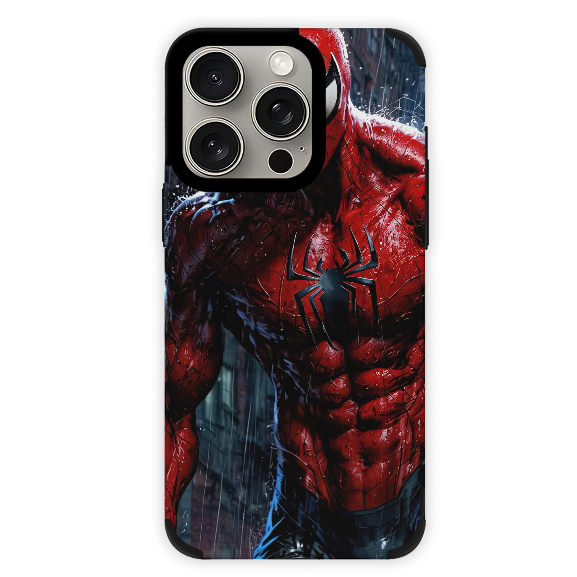 （画像用） Spider Man スパイダーマン 【iPhone15ProMax対応】 PUレザー スマホケース 耐衝撃＆黄変防止