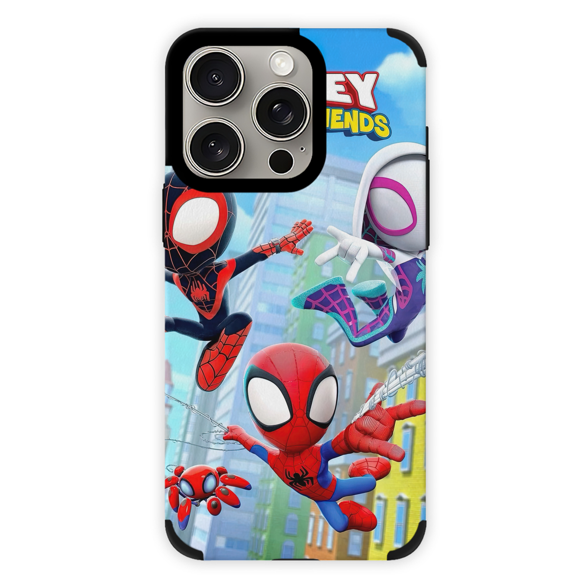 Spider Man スパイダーマン 【iPhone15ProMax対応】 PUレザー スマホケース 耐衝撃＆黄変防止
