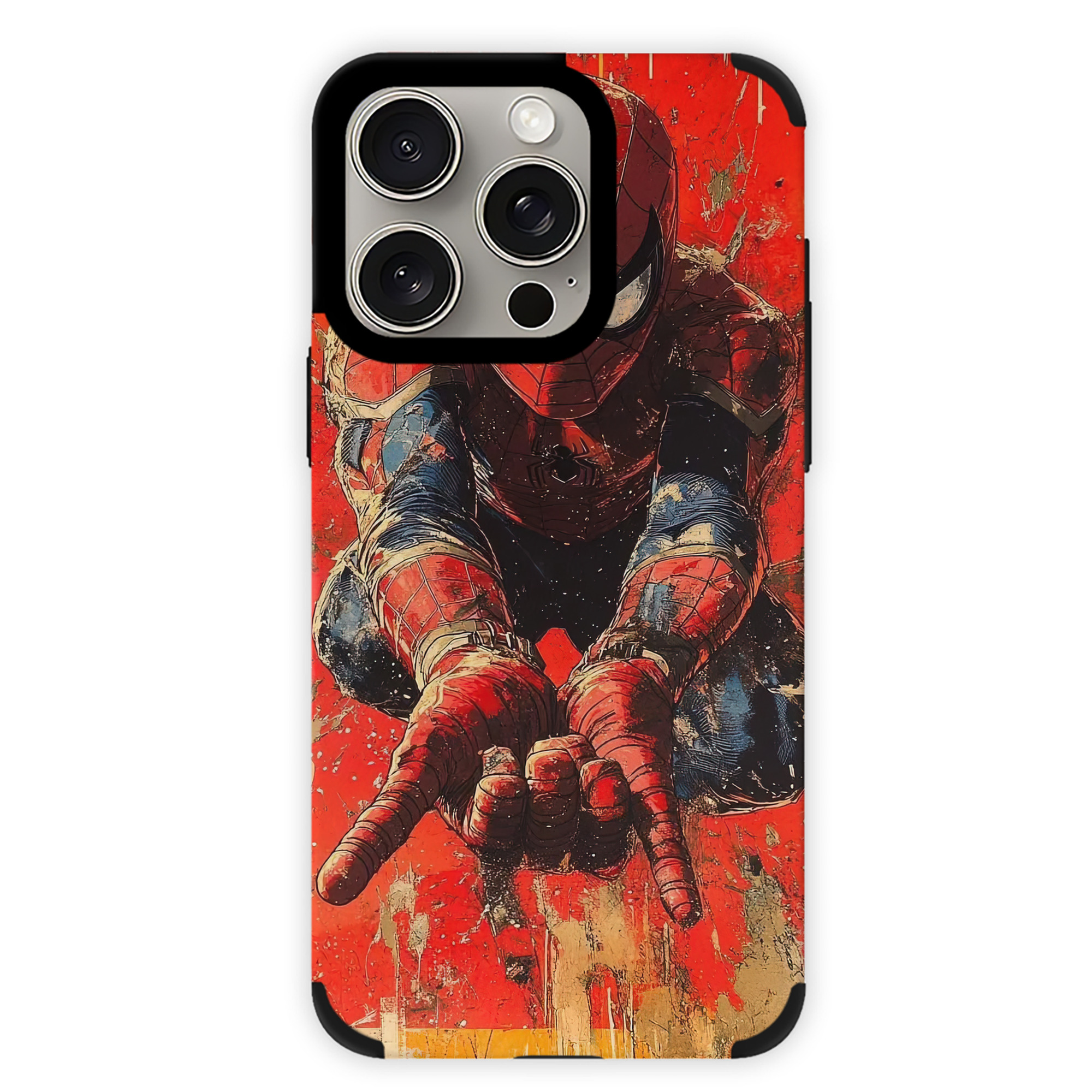 Spider Man スパイダーマン 【iPhone15ProMax対応】 PUレザー スマホケース 耐衝撃＆黄変防止