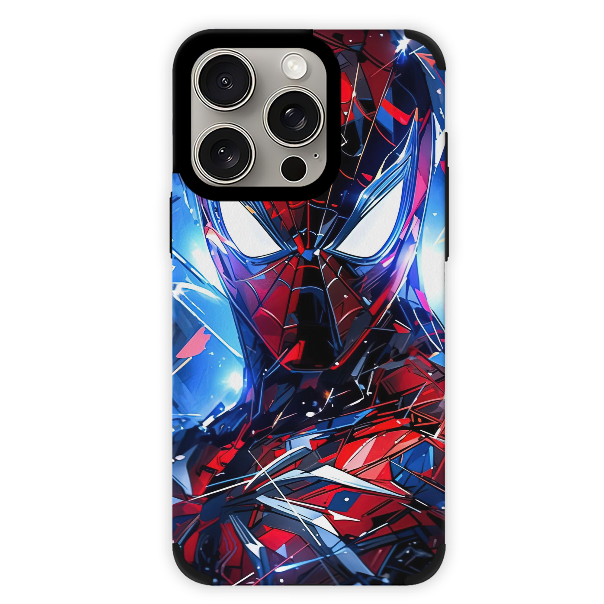 （画像用） Spider Man スパイダーマン 【iPhone15ProMax対応】 PUレザー スマホケース 耐衝撃＆黄変防止