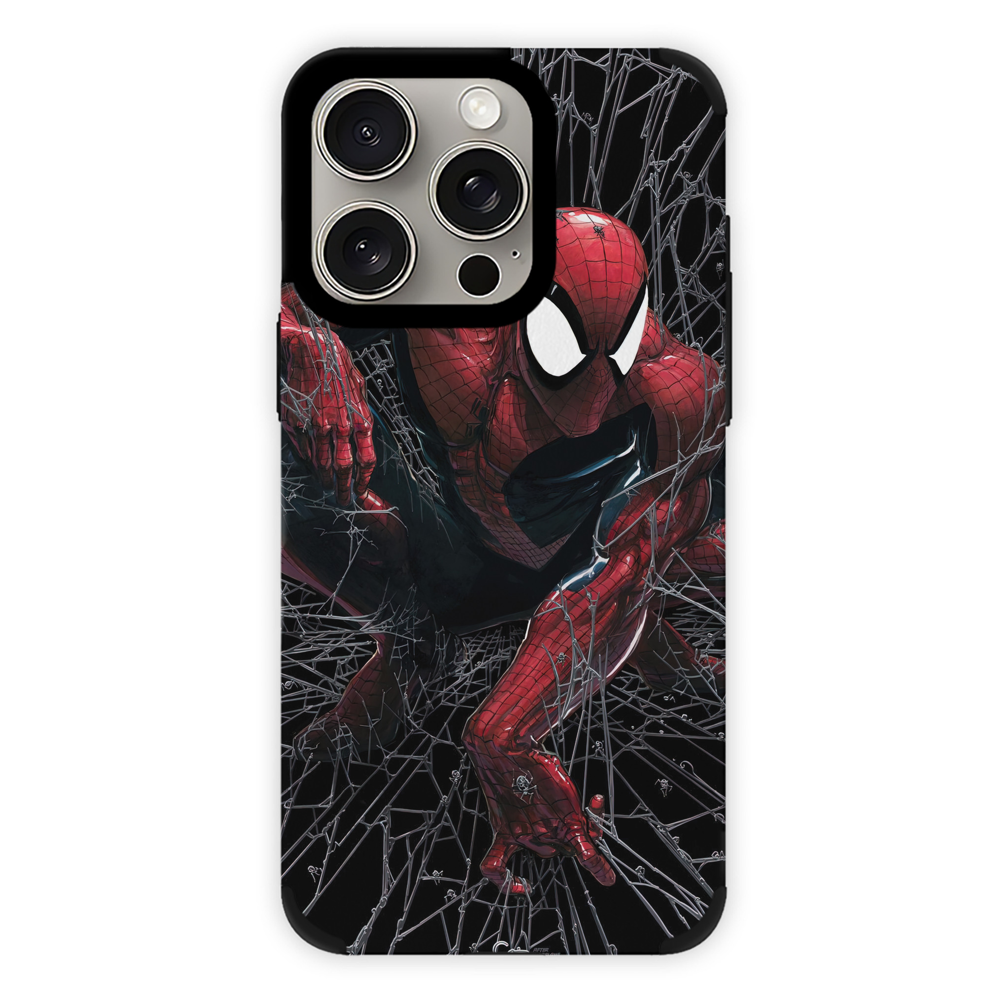 Spider Man スパイダーマン 【iPhone15ProMax対応】 PUレザー スマホケース 耐衝撃＆黄変防止