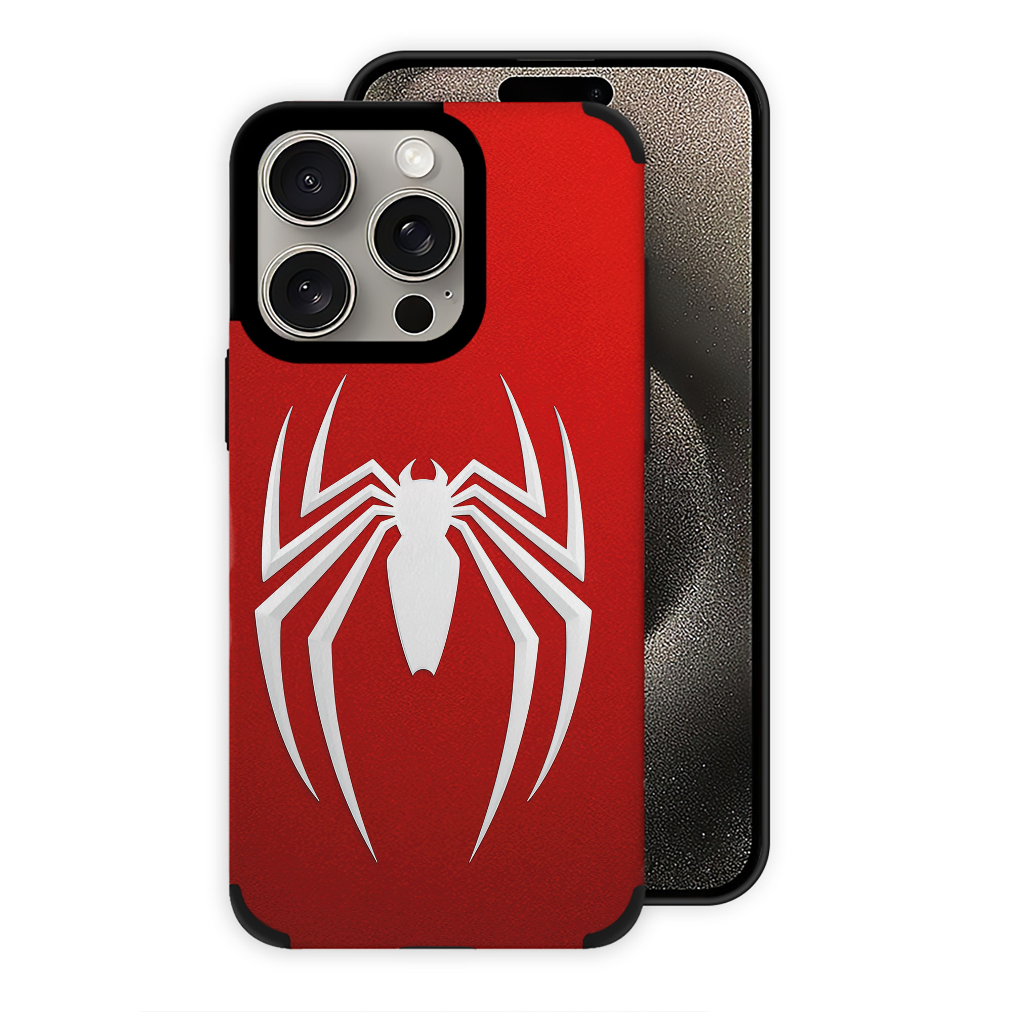 Spider Man スパイダーマン 【iPhone15ProMax対応】 PUレザー スマホケース 耐衝撃＆黄変防止