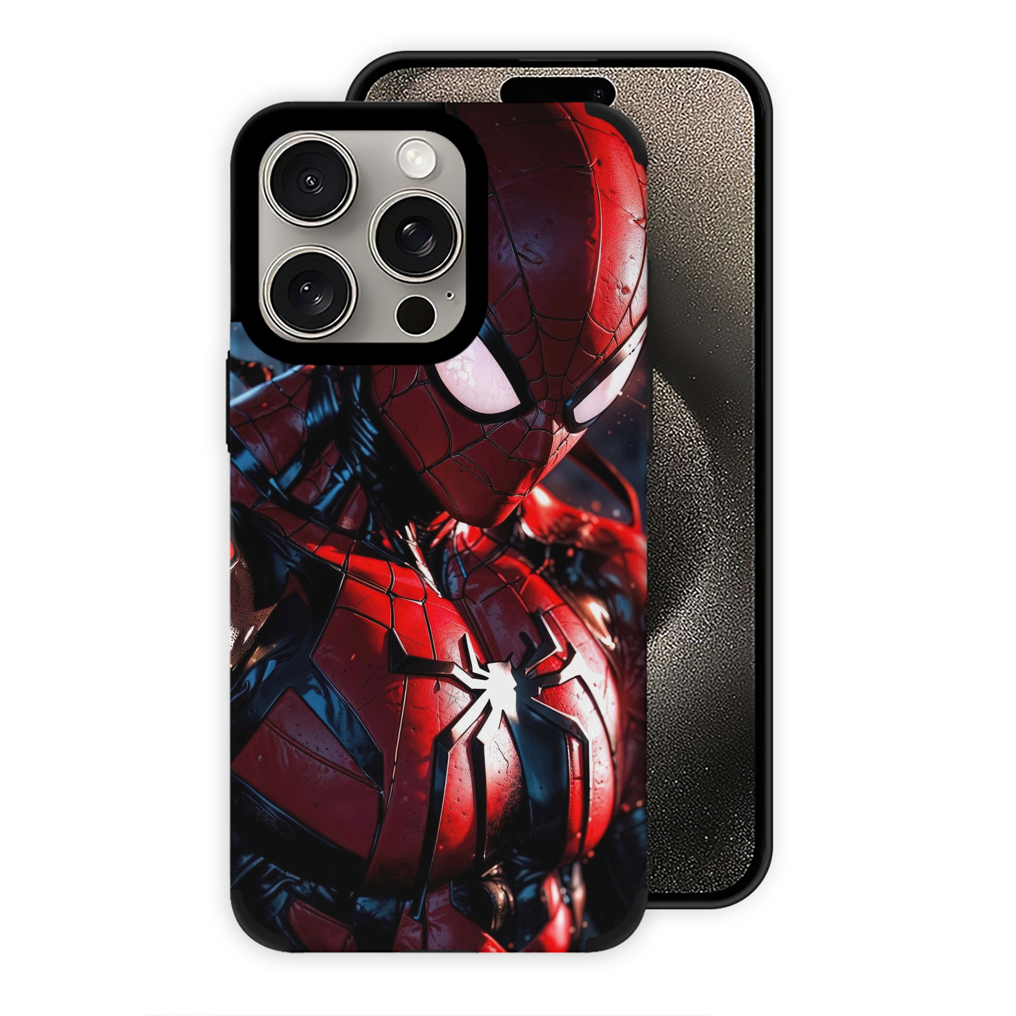 Spider Man スパイダーマン 【iPhone15ProMax対応】 PUレザー スマホケース 耐衝撃＆黄変防止