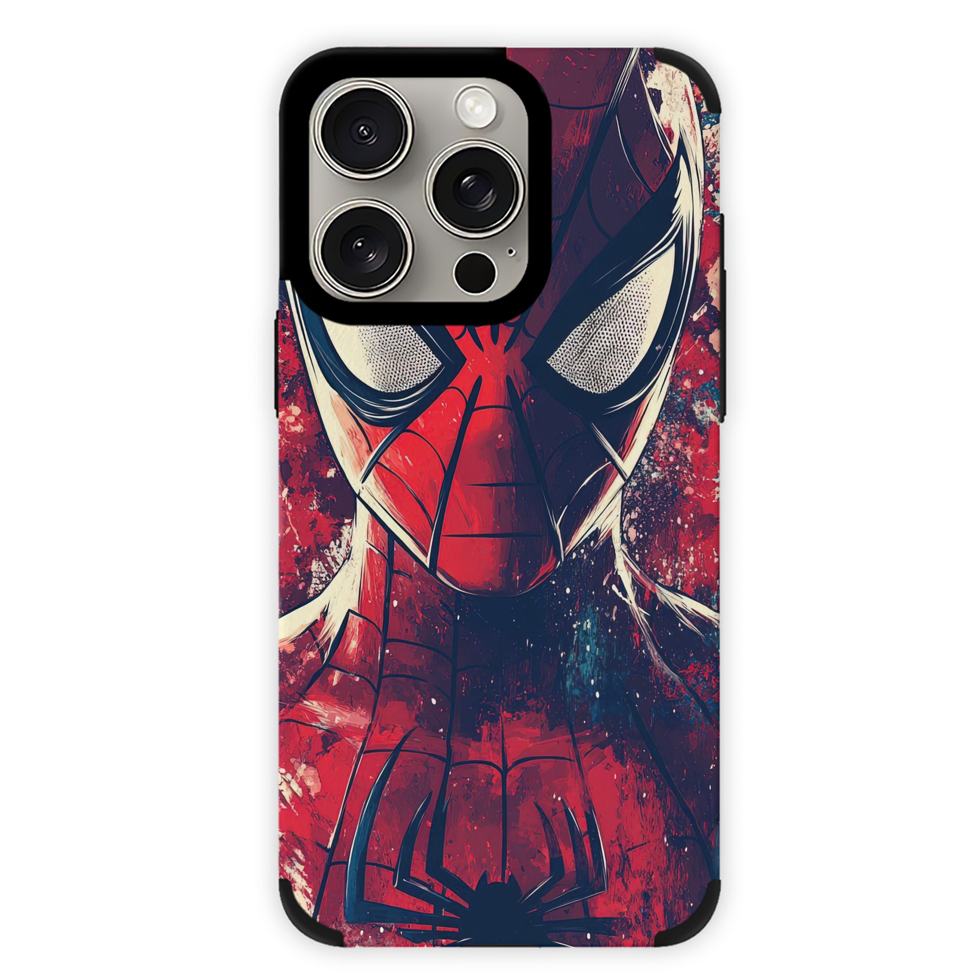 （画像用） Spider Man スパイダーマン 【iPhone15ProMax対応】 PUレザー スマホケース 耐衝撃＆黄変防止