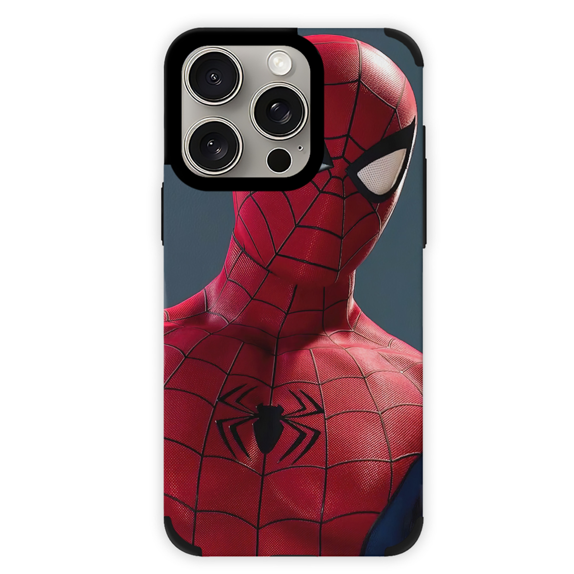 （画像用） Spider Man スパイダーマン 【iPhone15ProMax対応】 PUレザー スマホケース 耐衝撃＆黄変防止