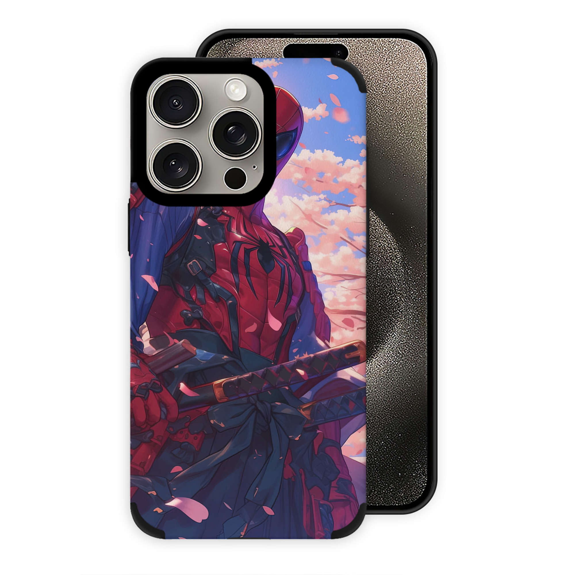 Spider Man スパイダーマン 【iPhone15ProMax対応】 PUレザー スマホケース 耐衝撃＆黄変防止