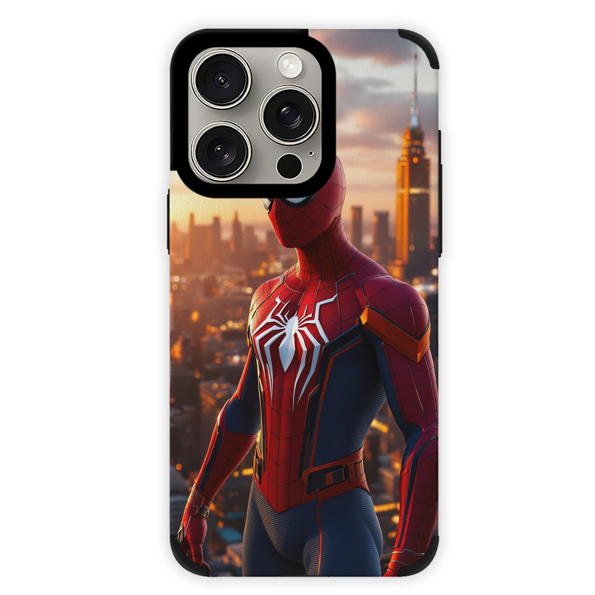 Spider Man スパイダーマン 【iPhone15ProMax対応】 PUレザー スマホケース 耐衝撃＆黄変防止