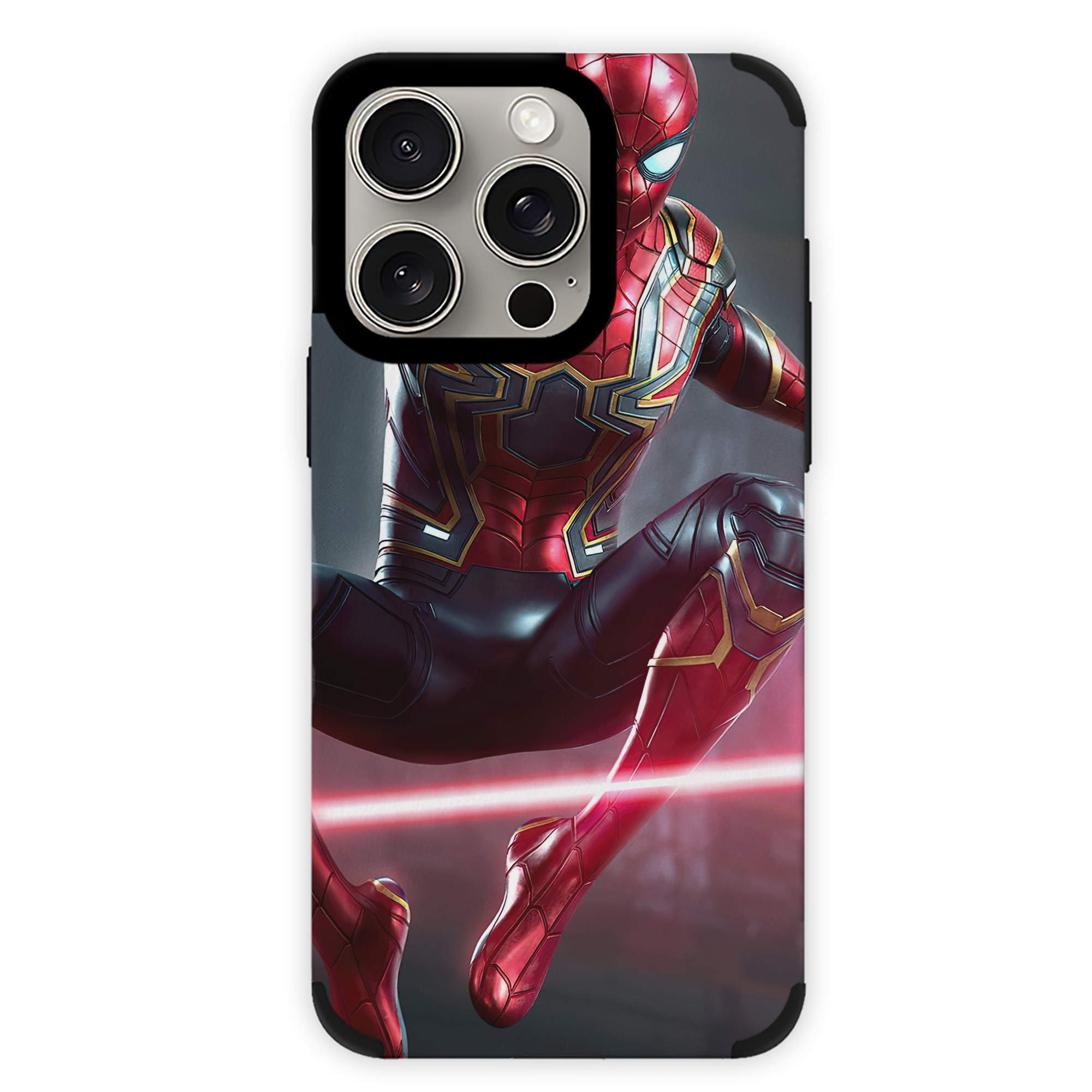 （画像用） Spider Man スパイダーマン 【iPhone15ProMax対応】 PUレザー スマホケース 耐衝撃＆黄変防止