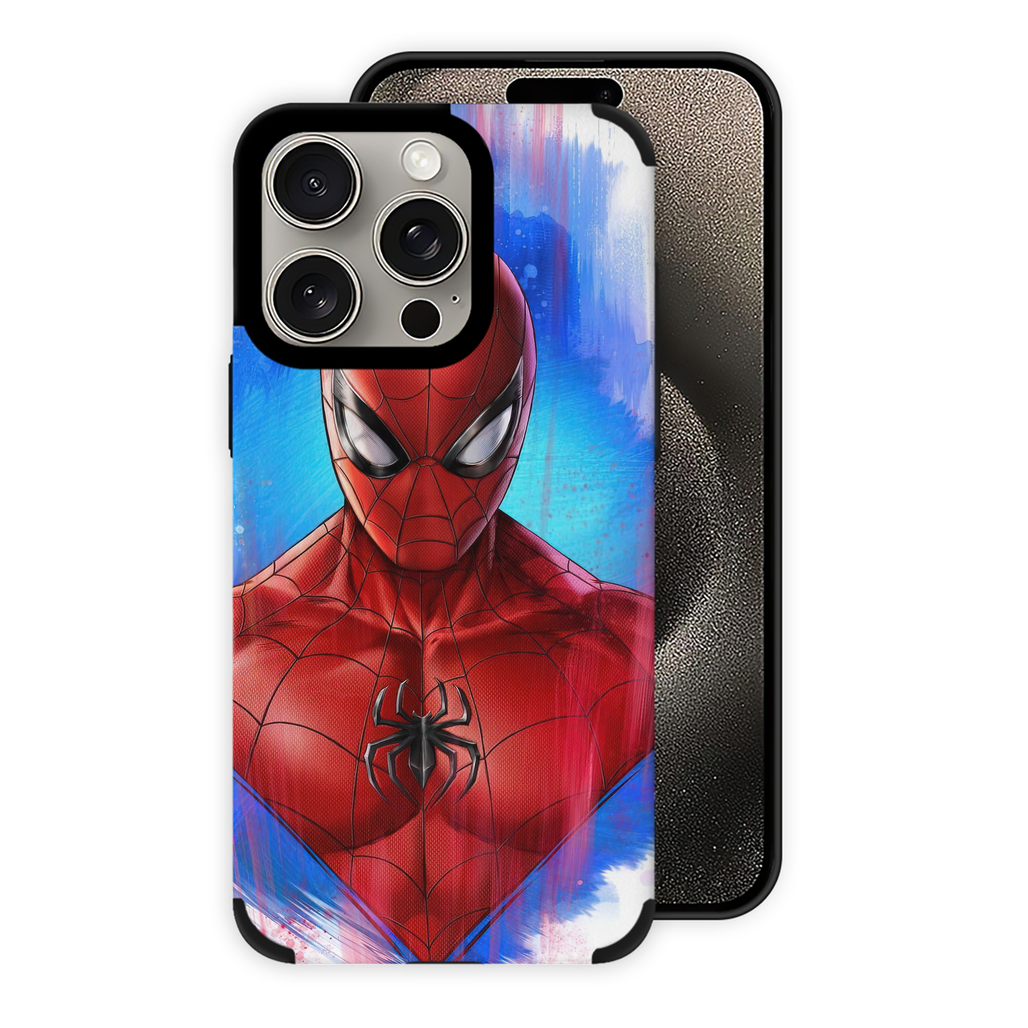 Spider Man スパイダーマン 【iPhone15ProMax対応】 PUレザー スマホケース 耐衝撃＆黄変防止