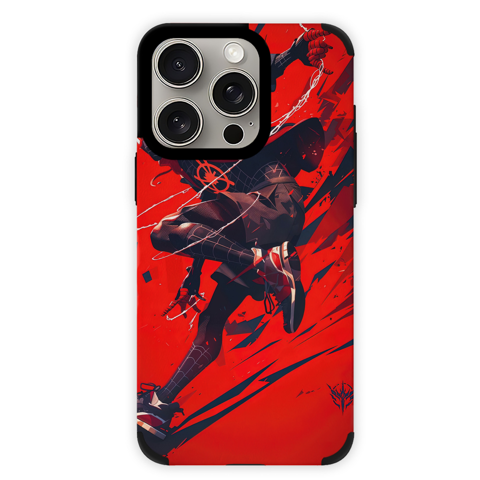 （画像用） Spider Man スパイダーマン 【iPhone15ProMax対応】 PUレザー スマホケース 耐衝撃＆黄変防止
