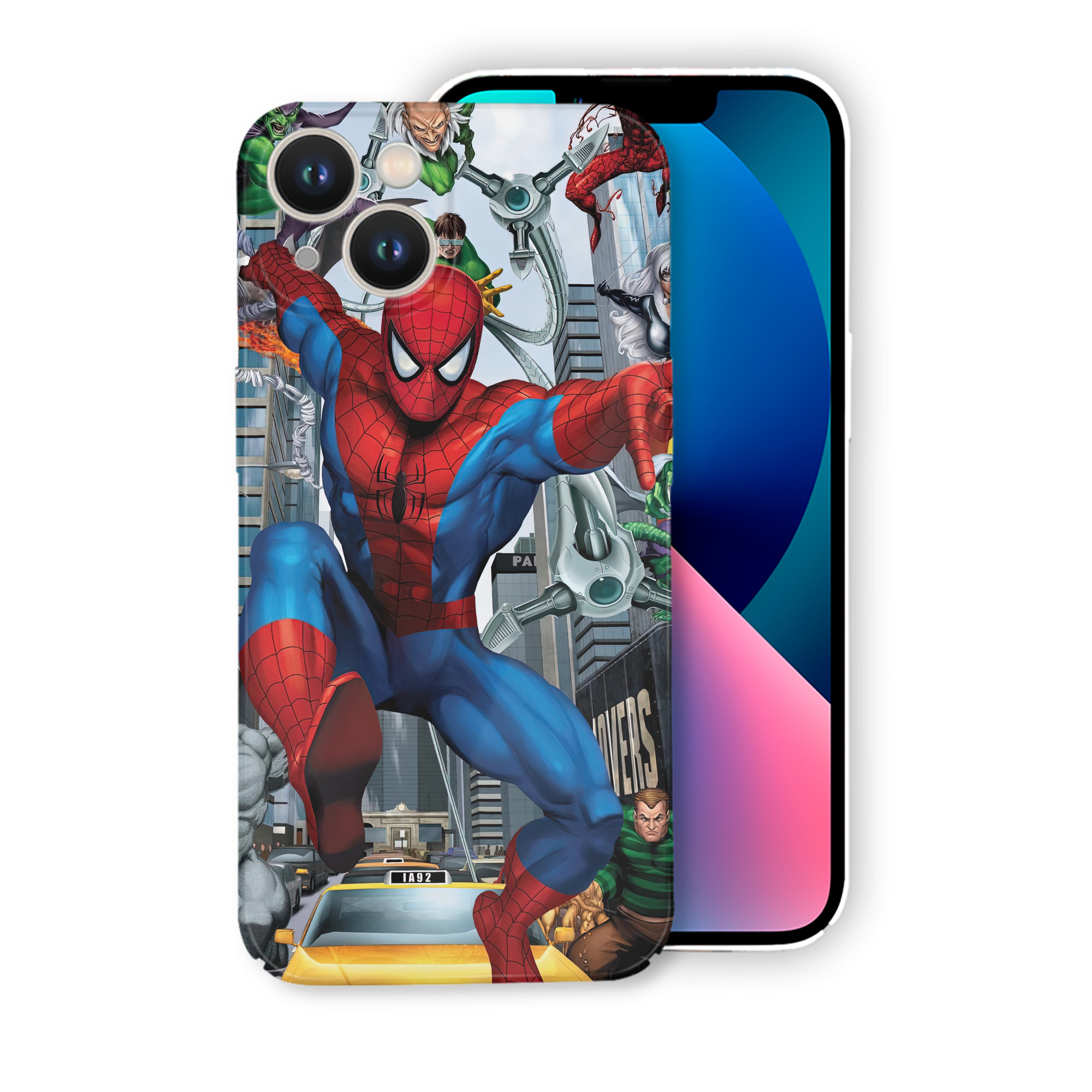 （画像用） Spider Man スパイダーマン 【iPhone 14シリーズ対応】ハードケース