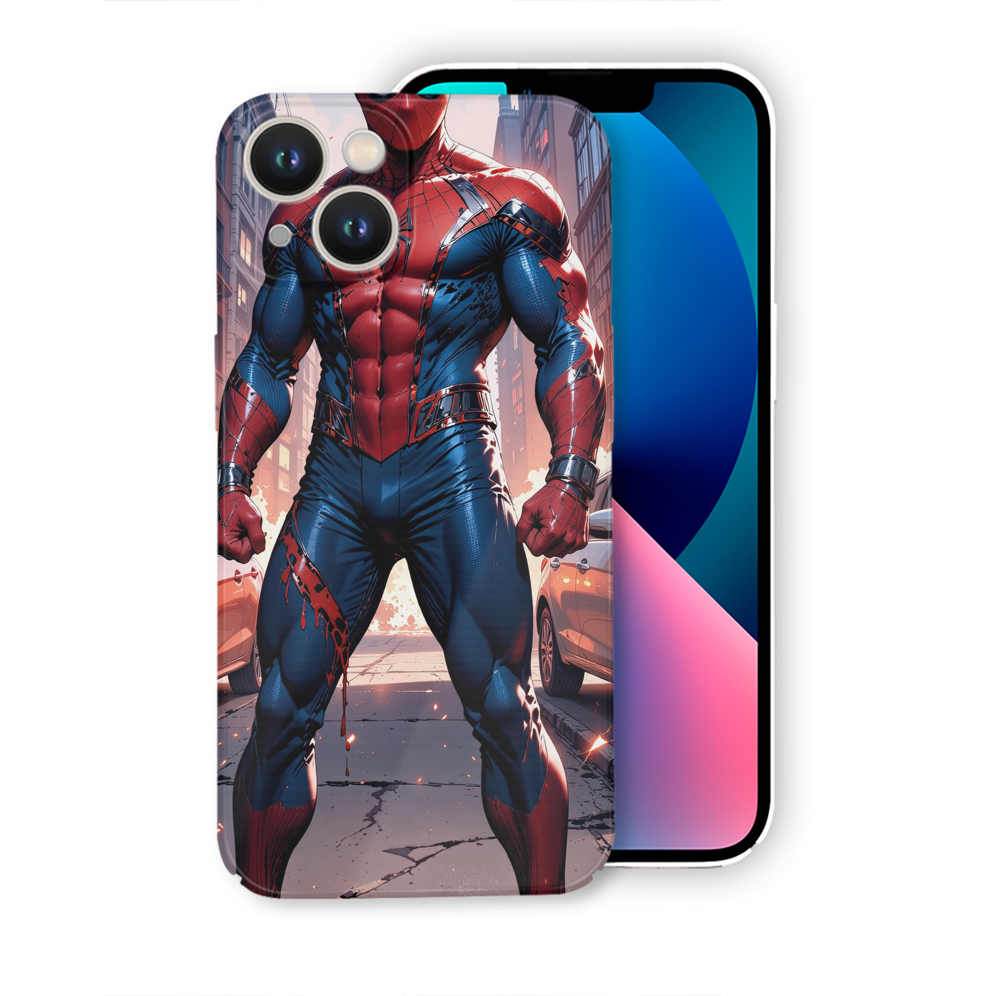 （画像用） Spider Man スパイダーマン 【iPhone 14シリーズ対応】ハードケース
