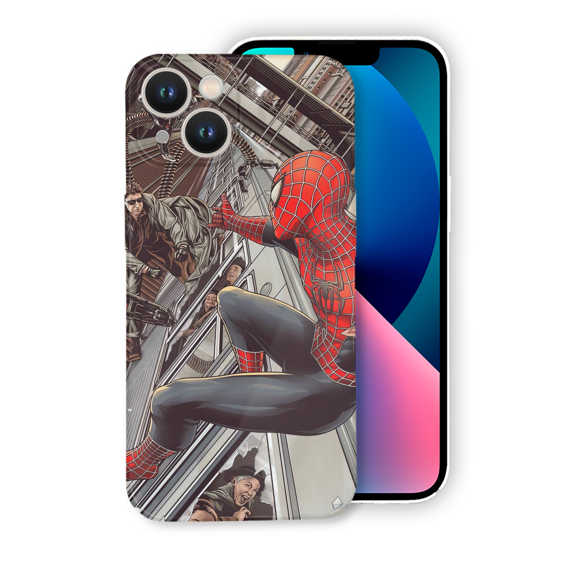 （画像用） Spider Man スパイダーマン 【iPhone 14シリーズ対応】ハードケース