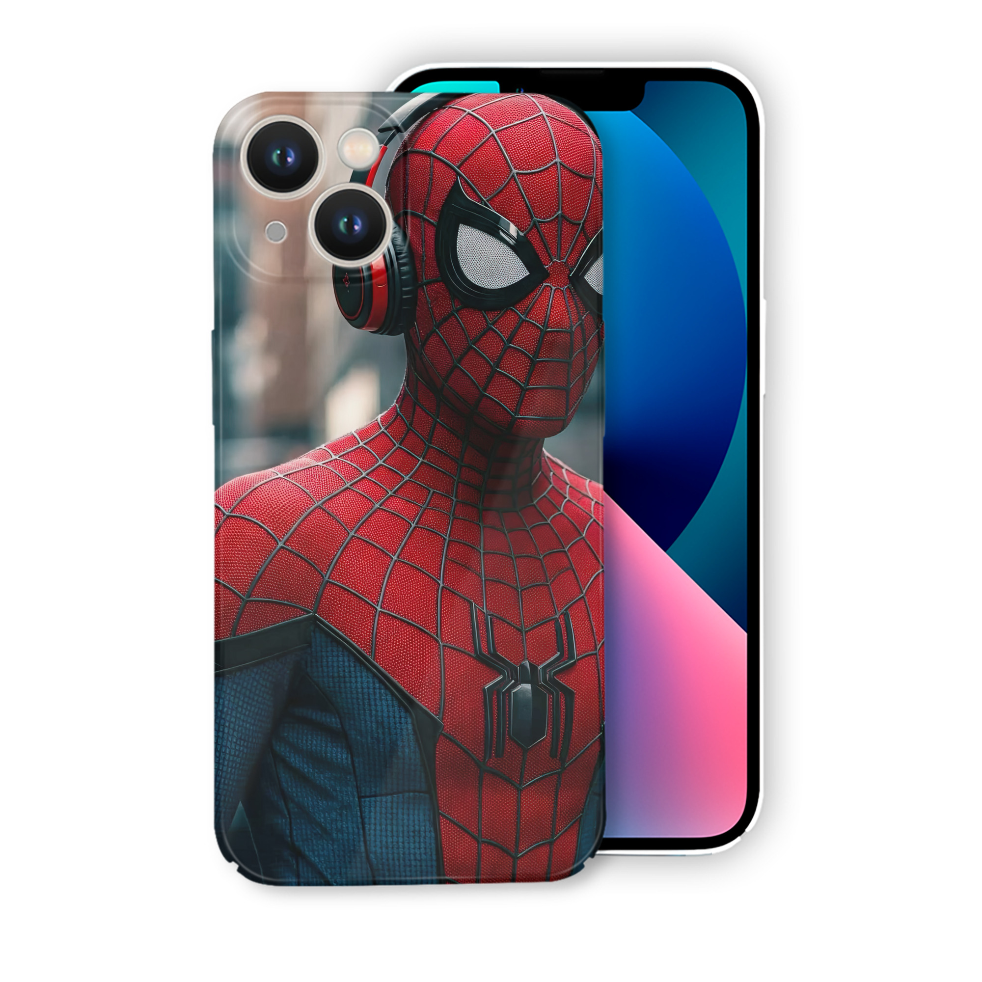 （画像用） Spider Man スパイダーマン 【iPhone 14シリーズ対応】ハードケース