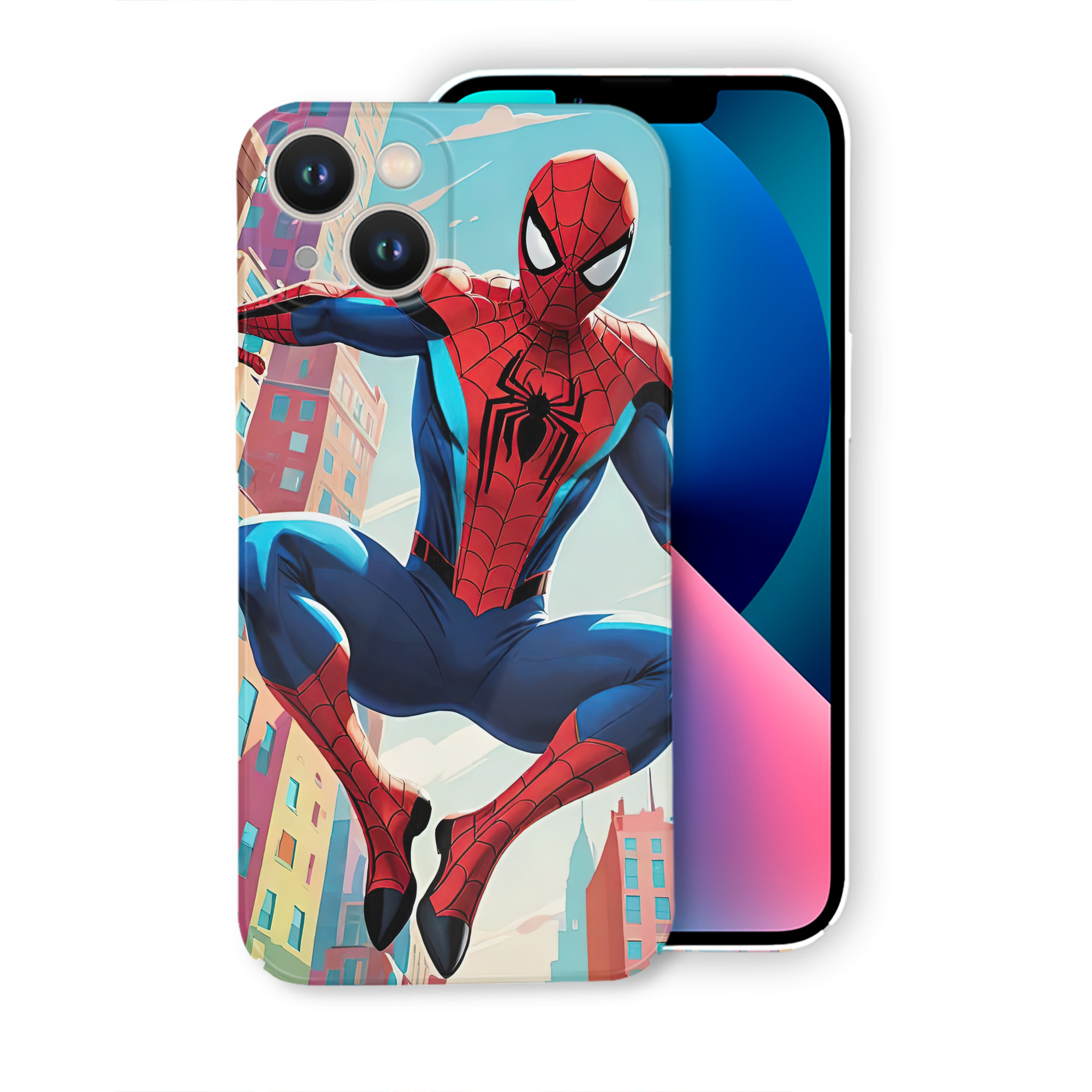 （画像用） Spider Man スパイダーマン 【iPhone 14シリーズ対応】ハードケース