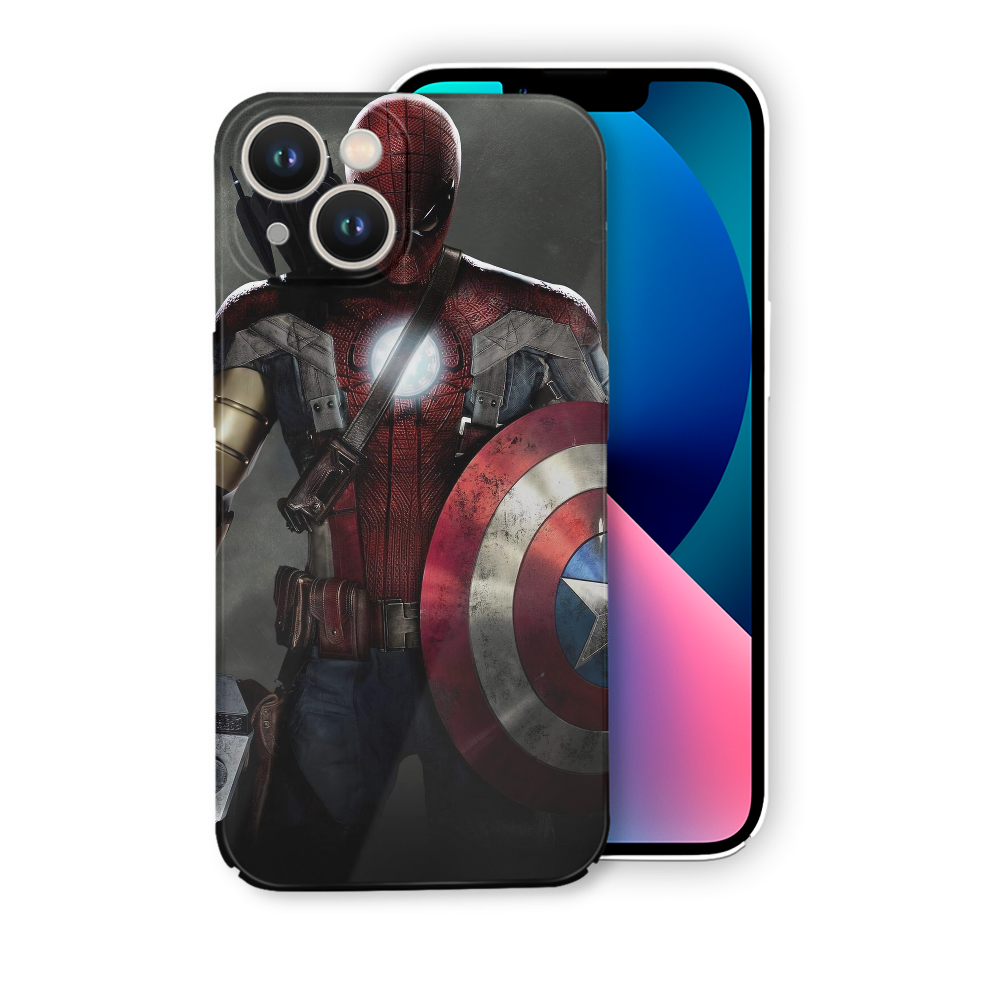 （画像用） Spider Man スパイダーマン 【iPhone 14シリーズ対応】ハードケース