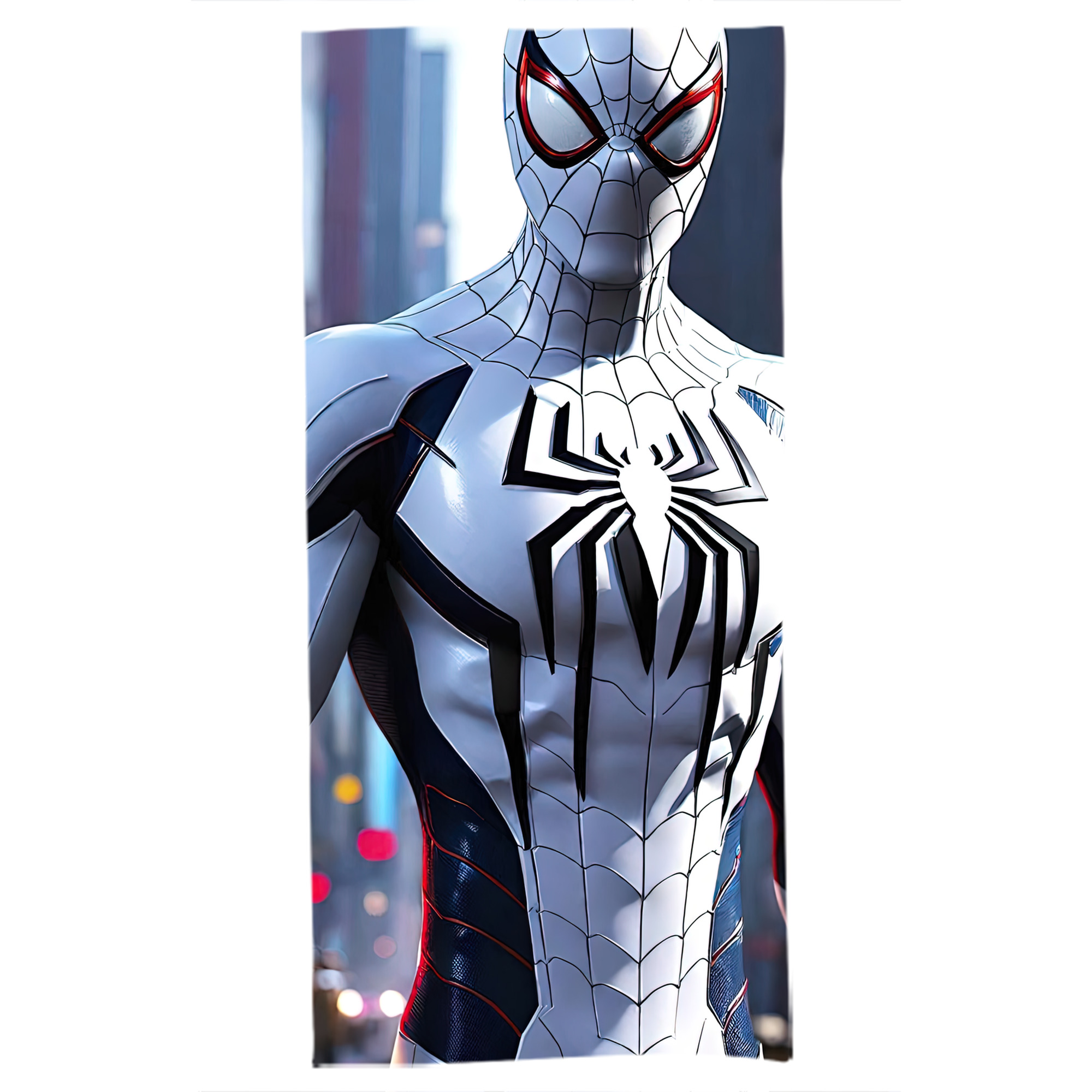 （画像用） Spider Man スパイダーマン 大判バスタオル 70×140cm 吸水速乾 柔らかい肌触り