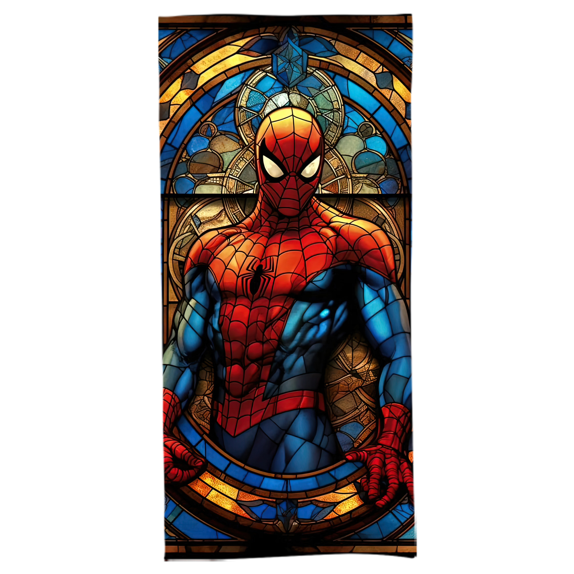 （画像用） Spider Man スパイダーマン 大判バスタオル 70×140cm 吸水速乾 柔らかい肌触り