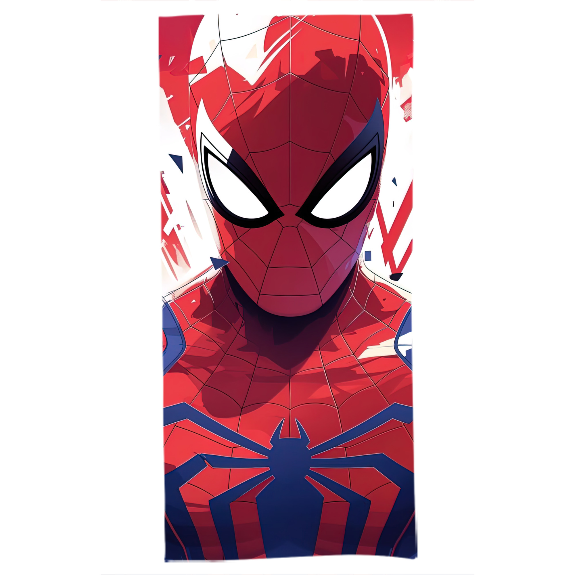 （画像用） Spider Man スパイダーマン 大判バスタオル 70×140cm 吸水速乾 柔らかい肌触り