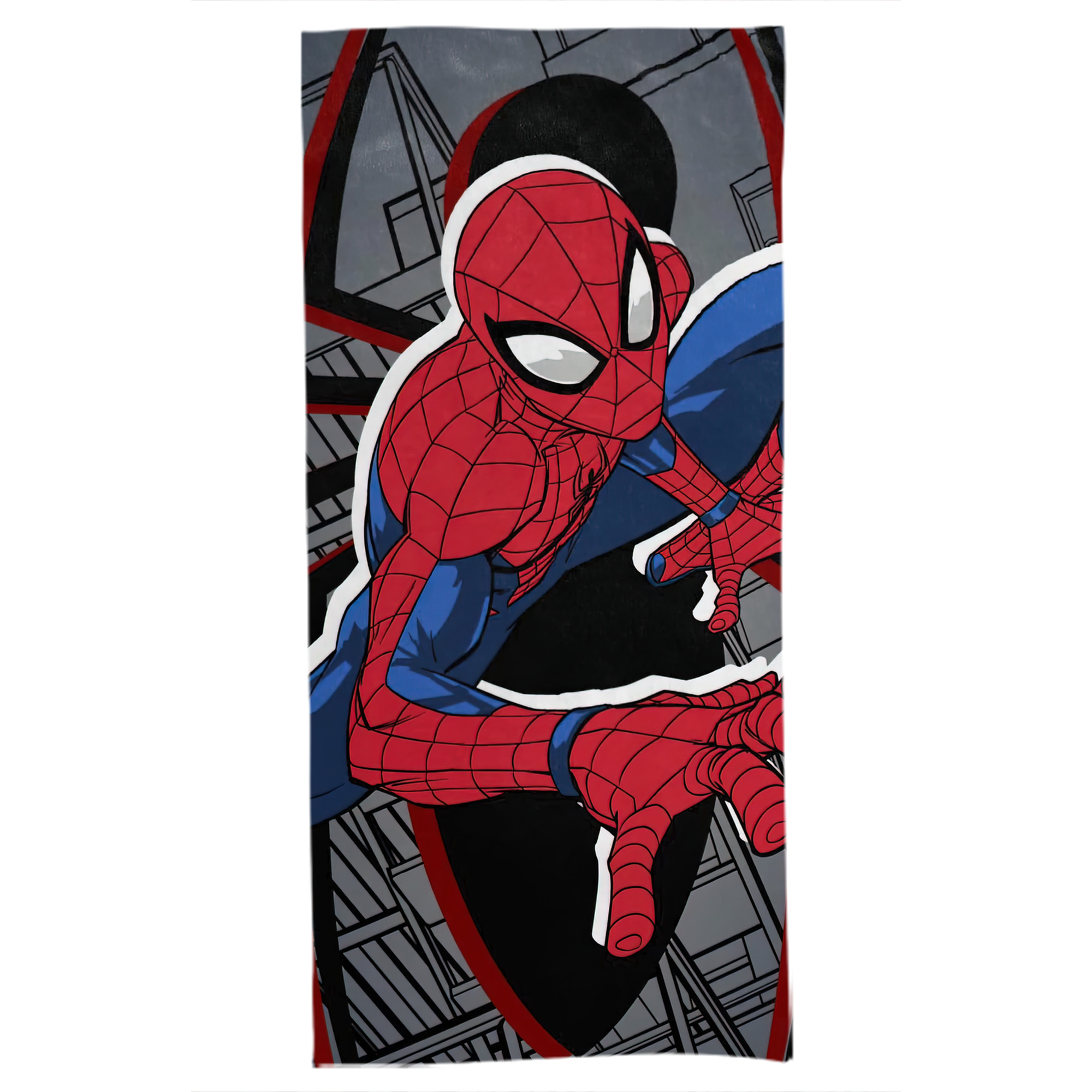 （画像用） Spider Man スパイダーマン 大判バスタオル 70×140cm 吸水速乾 柔らかい肌触り