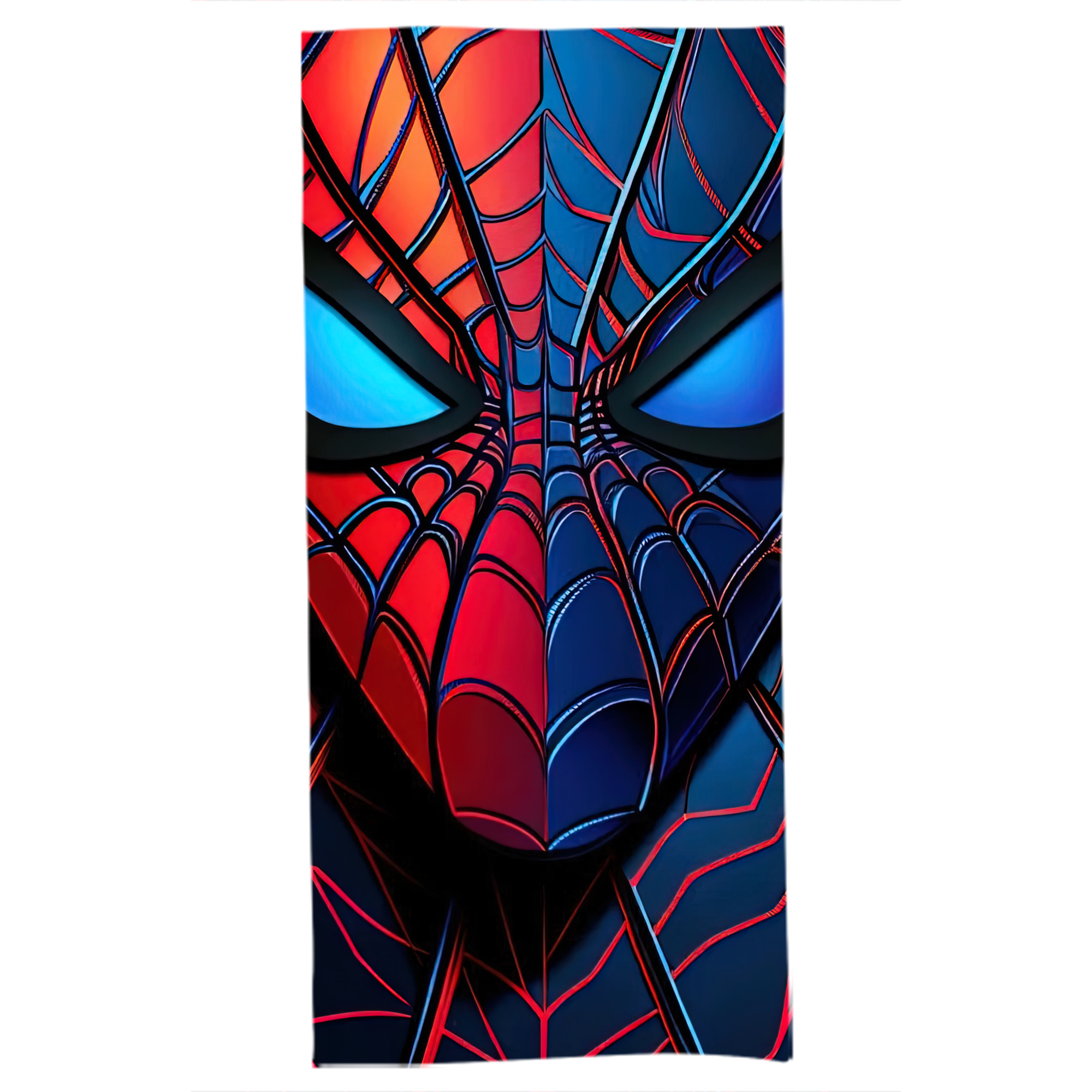 （画像用） Spider Man スパイダーマン 大判バスタオル 70×140cm 吸水速乾 柔らかい肌触り