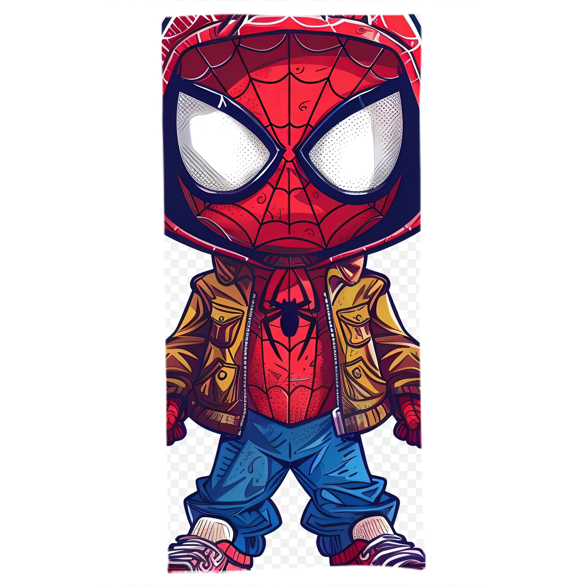 （画像用） Spider Man スパイダーマン 大判バスタオル 70×140cm 吸水速乾 柔らかい肌触り