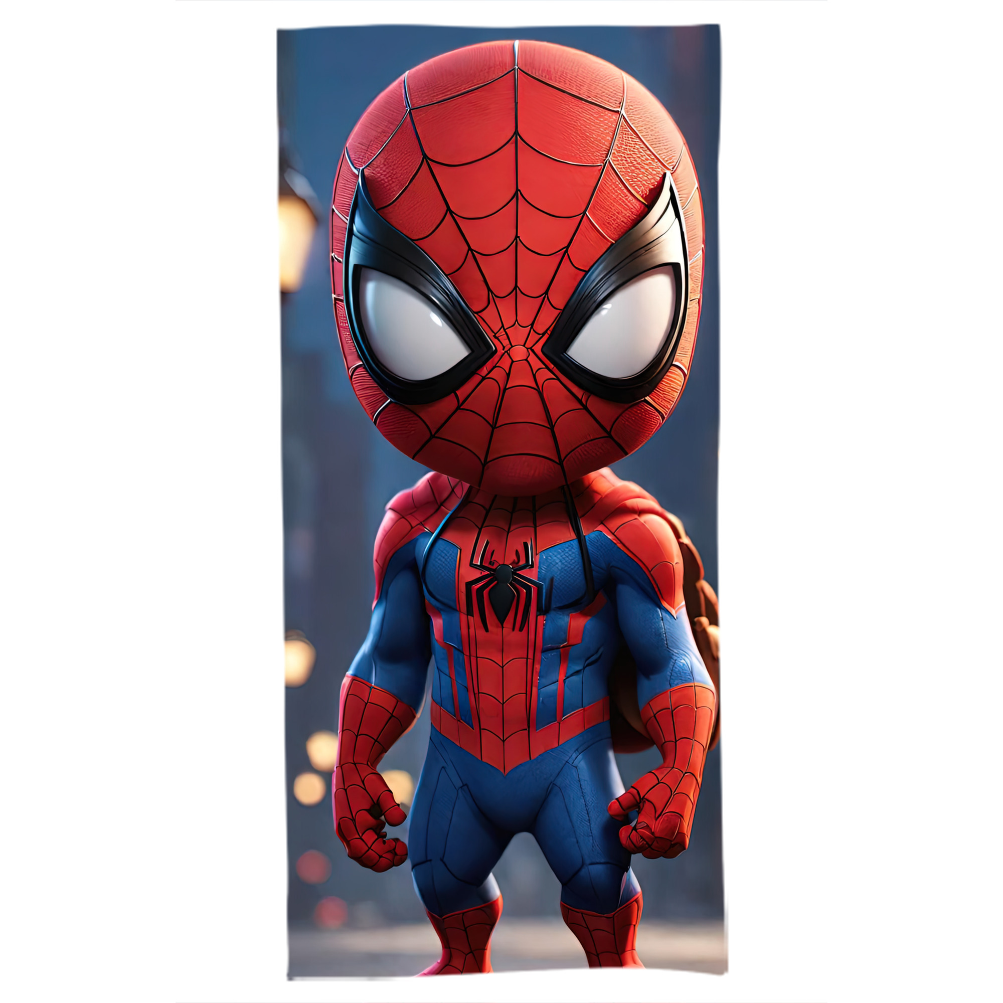（画像用） Spider Man スパイダーマン 大判バスタオル 70×140cm 吸水速乾 柔らかい肌触り