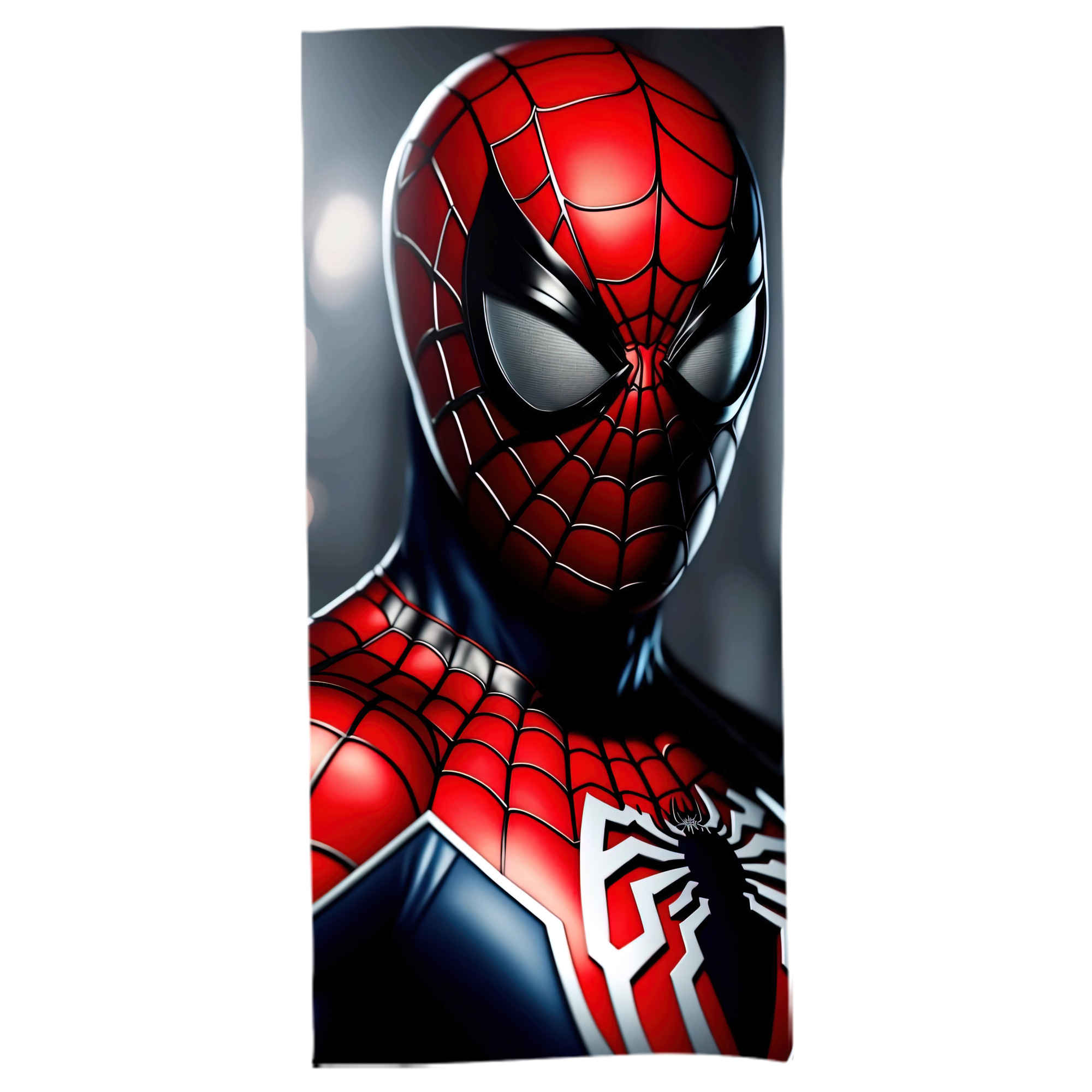 （画像用） Spider Man スパイダーマン 大判バスタオル 70×140cm 吸水速乾 柔らかい肌触り