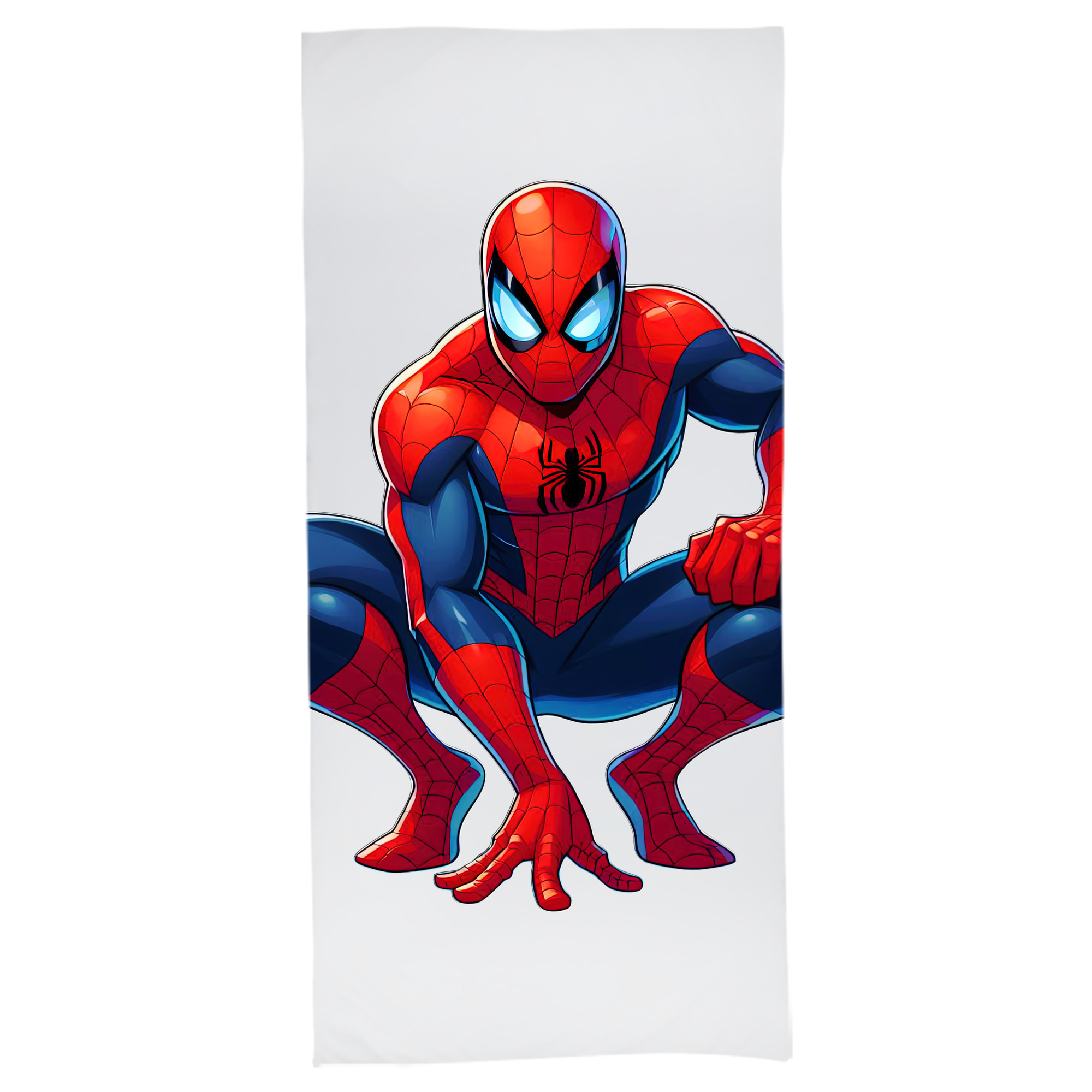 （画像用） Spider Man スパイダーマン 大判バスタオル 70×140cm 吸水速乾 柔らかい肌触り