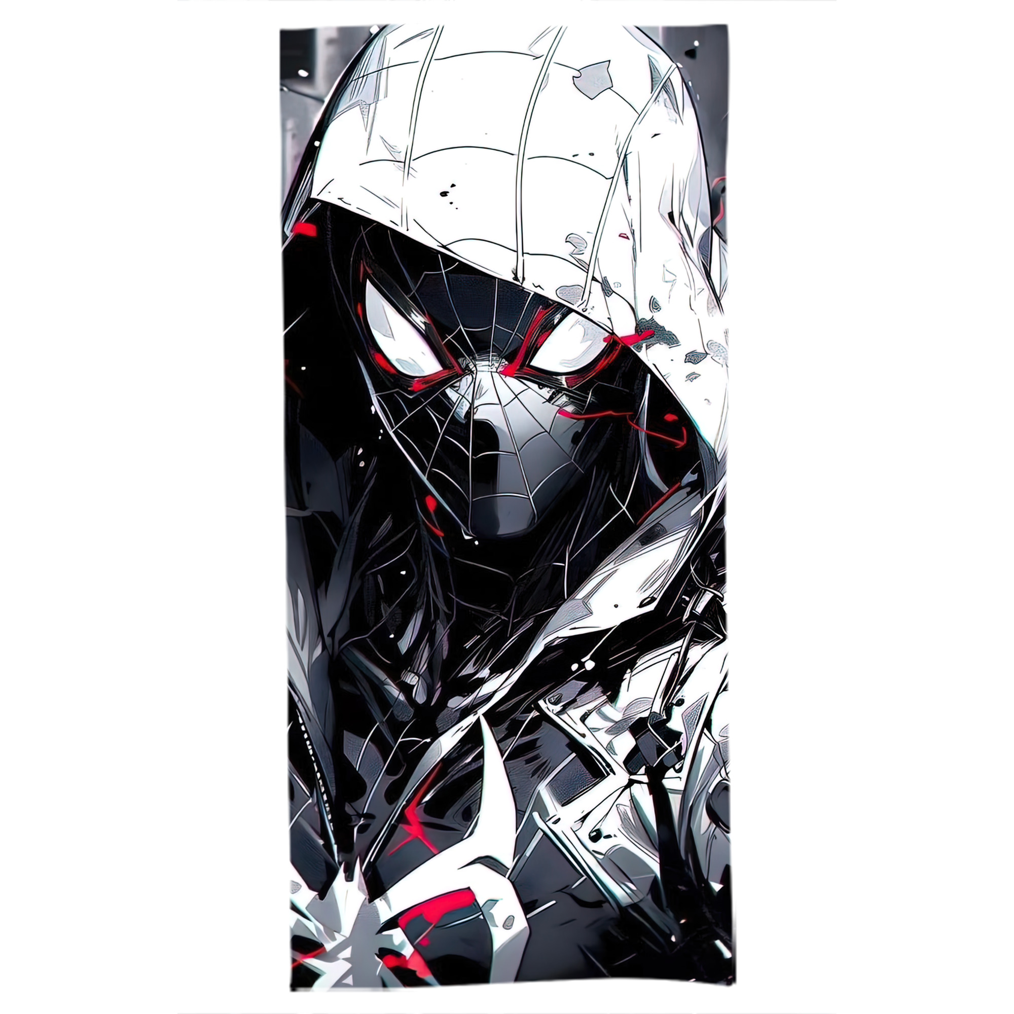 （画像用） Spider Man スパイダーマン 大判バスタオル 70×140cm 吸水速乾 柔らかい肌触り