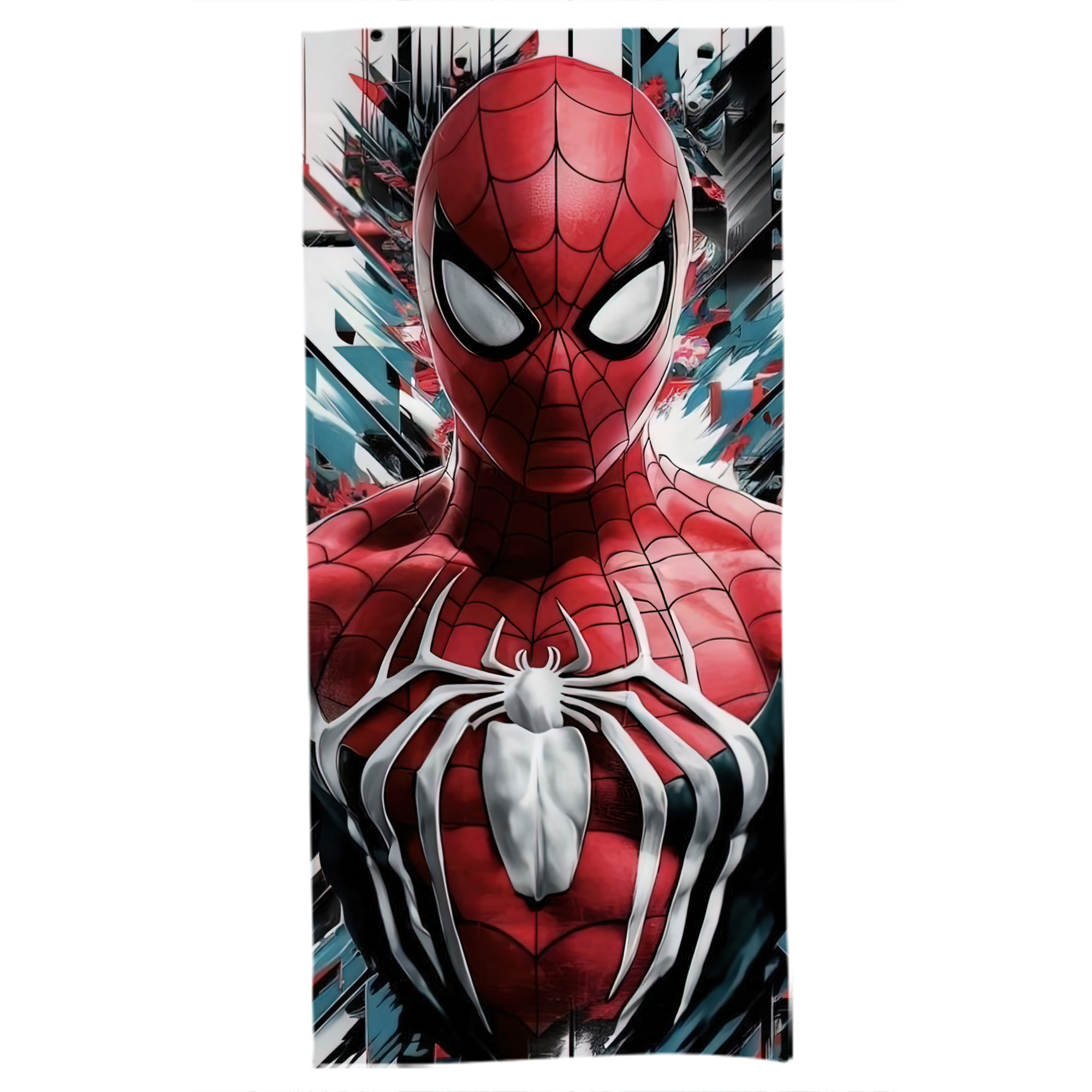 （画像用） Spider Man スパイダーマン 大判バスタオル 70×140cm 吸水速乾 柔らかい肌触り