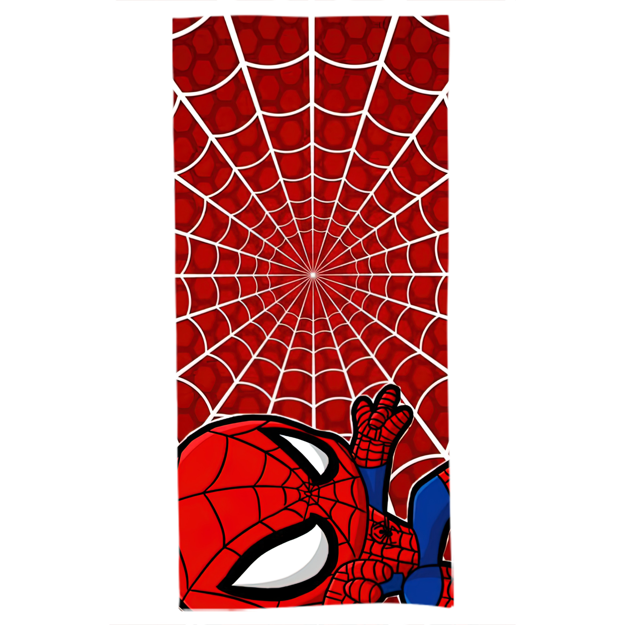 （画像用） Spider Man スパイダーマン 大判バスタオル 70×140cm 吸水速乾 柔らかい肌触り