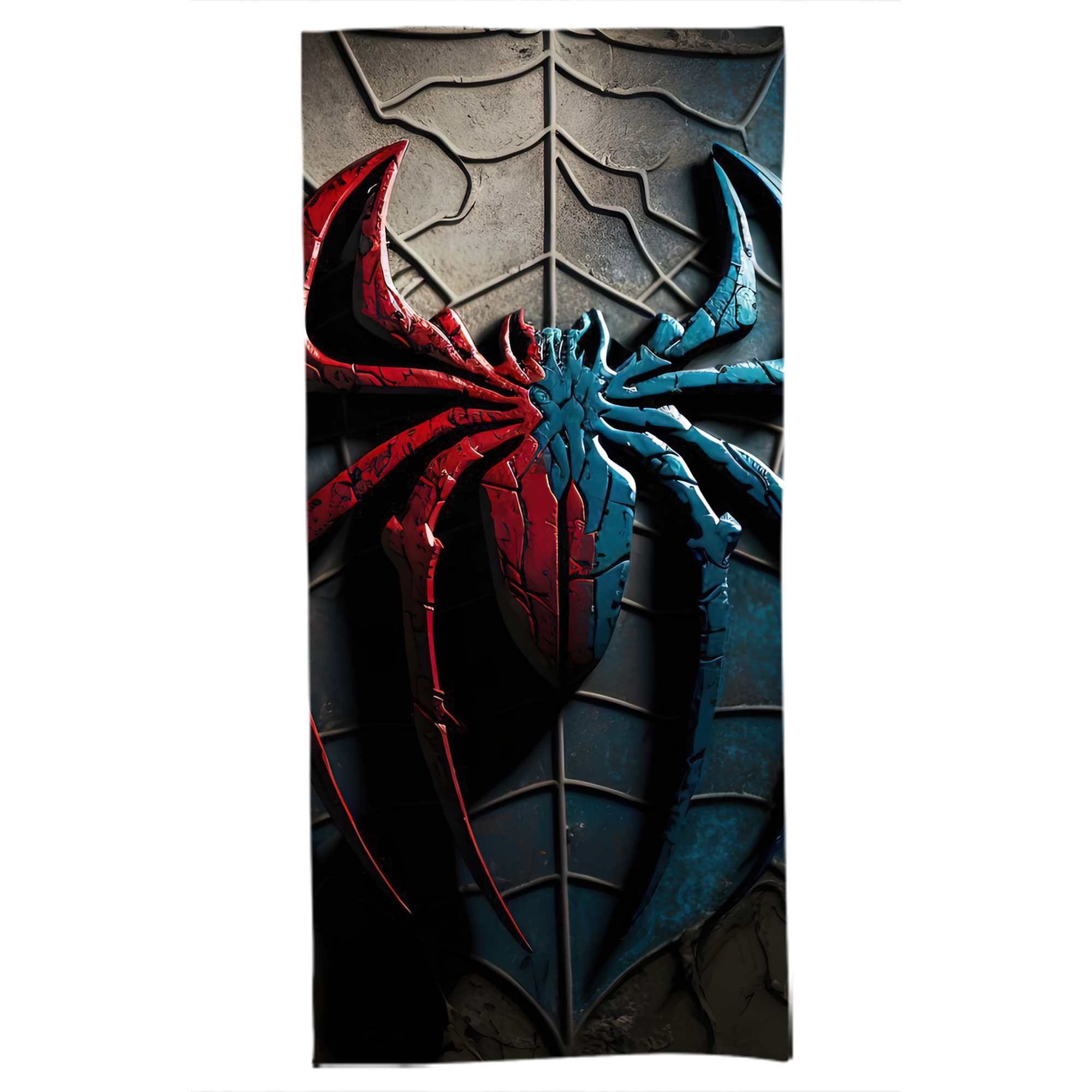 （画像用） Spider Man スパイダーマン 大判バスタオル 70×140cm 吸水速乾 柔らかい肌触り