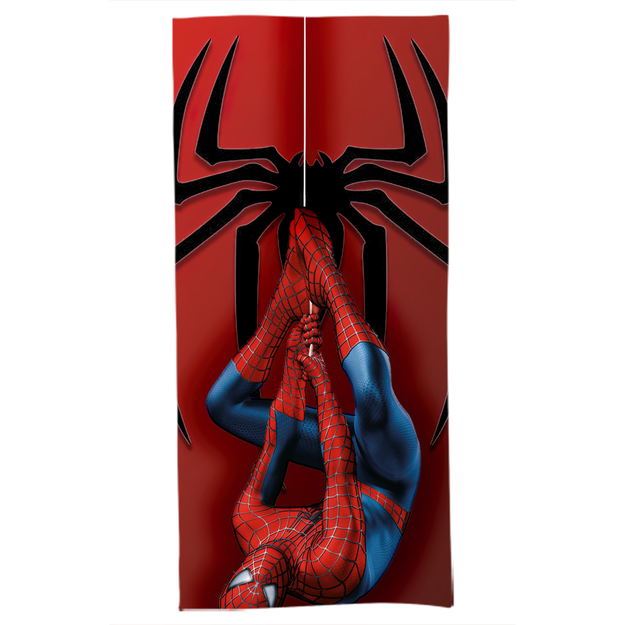 （画像用） Spider Man スパイダーマン 大判バスタオル 70×140cm 吸水速乾 柔らかい肌触り