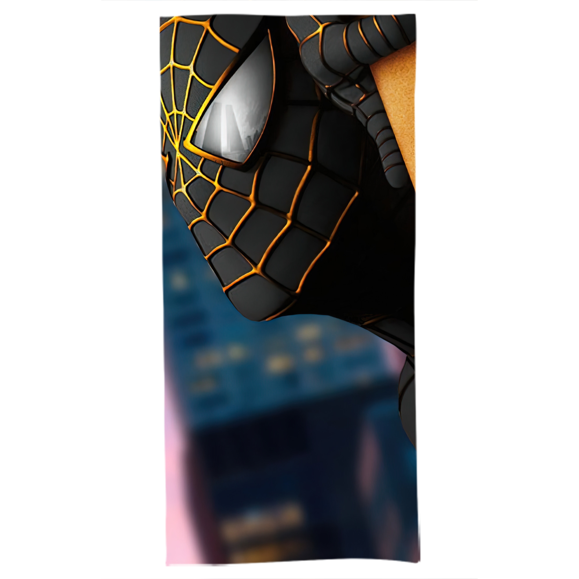 （画像用） Spider Man スパイダーマン 大判バスタオル 70×140cm 吸水速乾 柔らかい肌触り