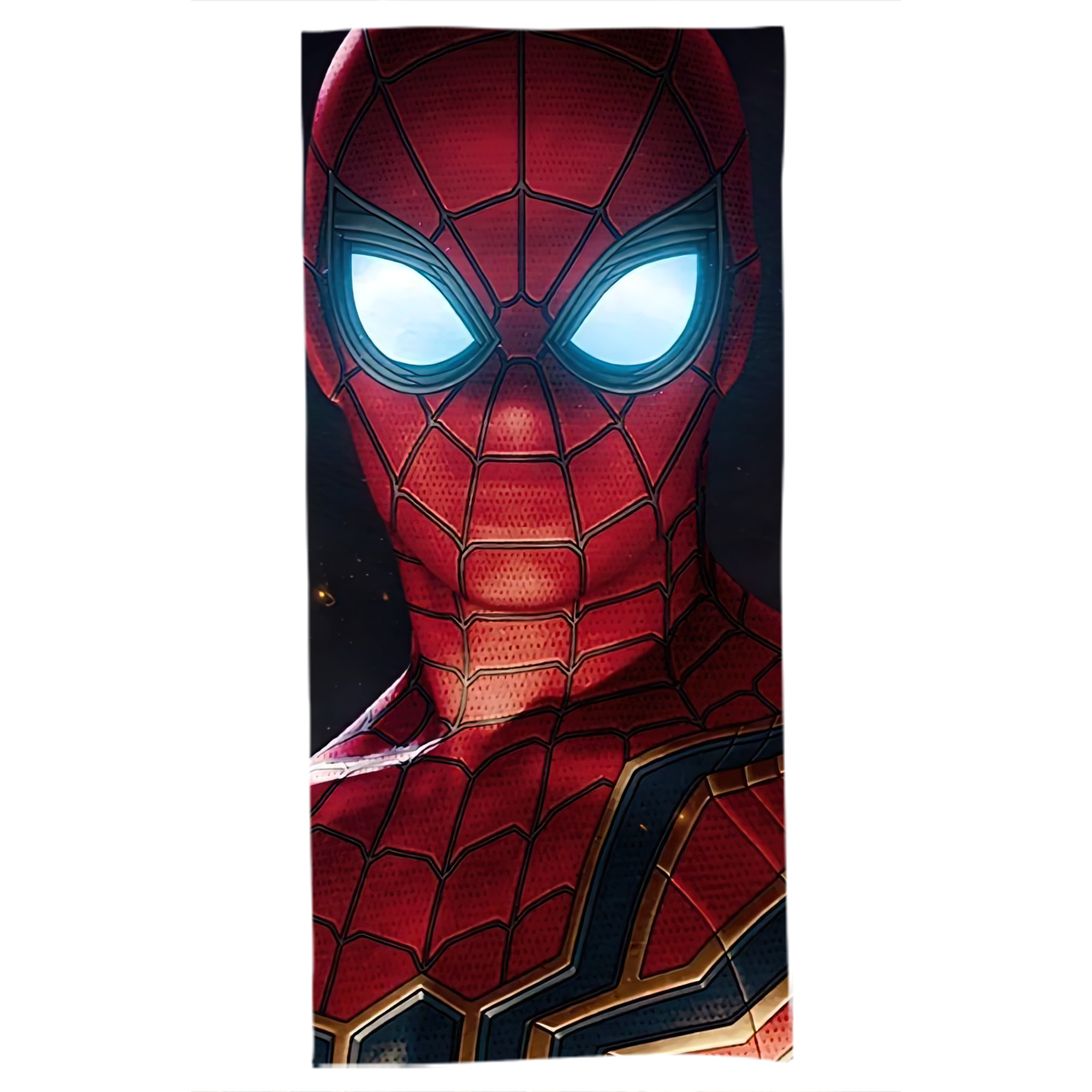 （画像用） Spider Man スパイダーマン 大判バスタオル 70×140cm 吸水速乾 柔らかい肌触り