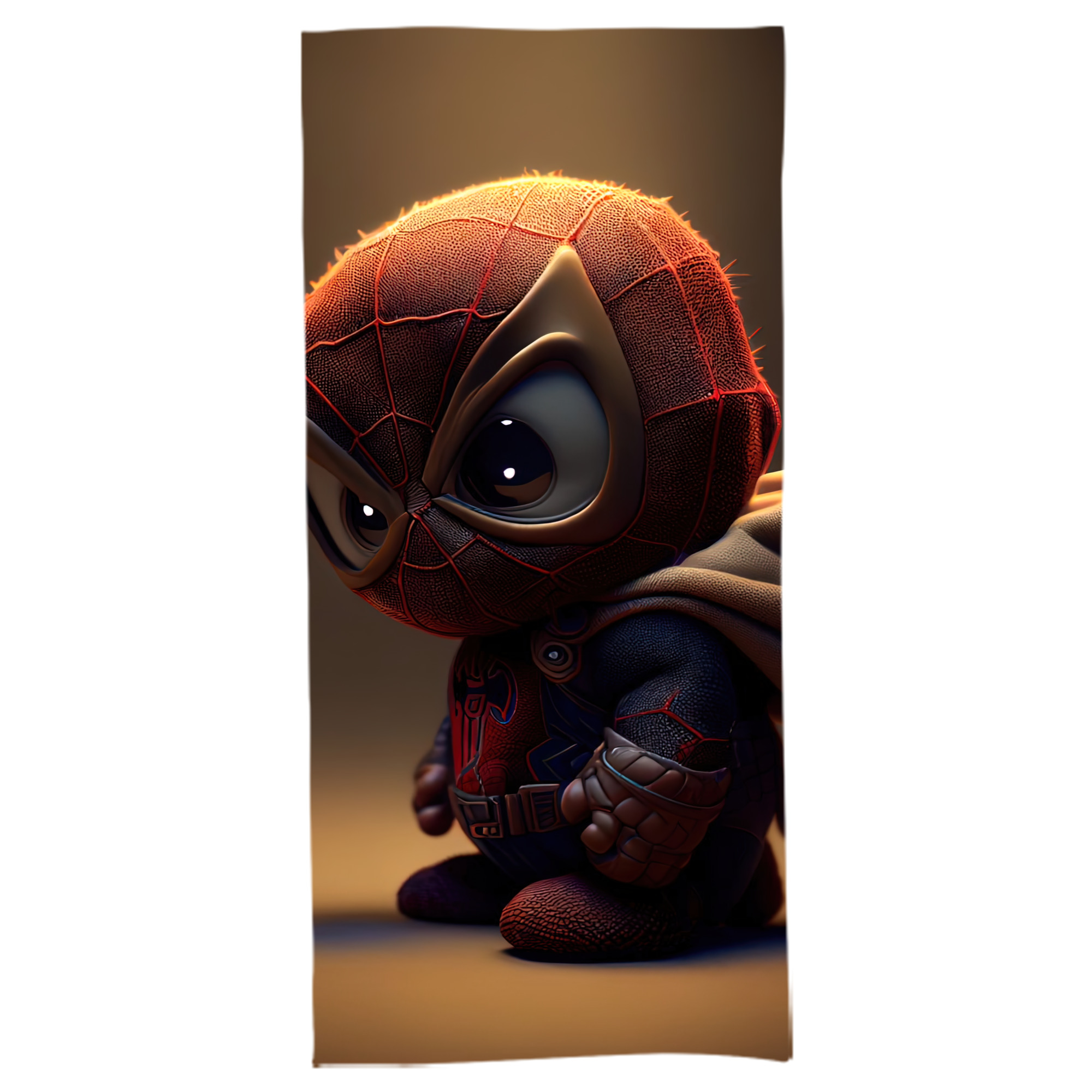 （画像用） Spider Man スパイダーマン 大判バスタオル 70×140cm 吸水速乾 柔らかい肌触り
