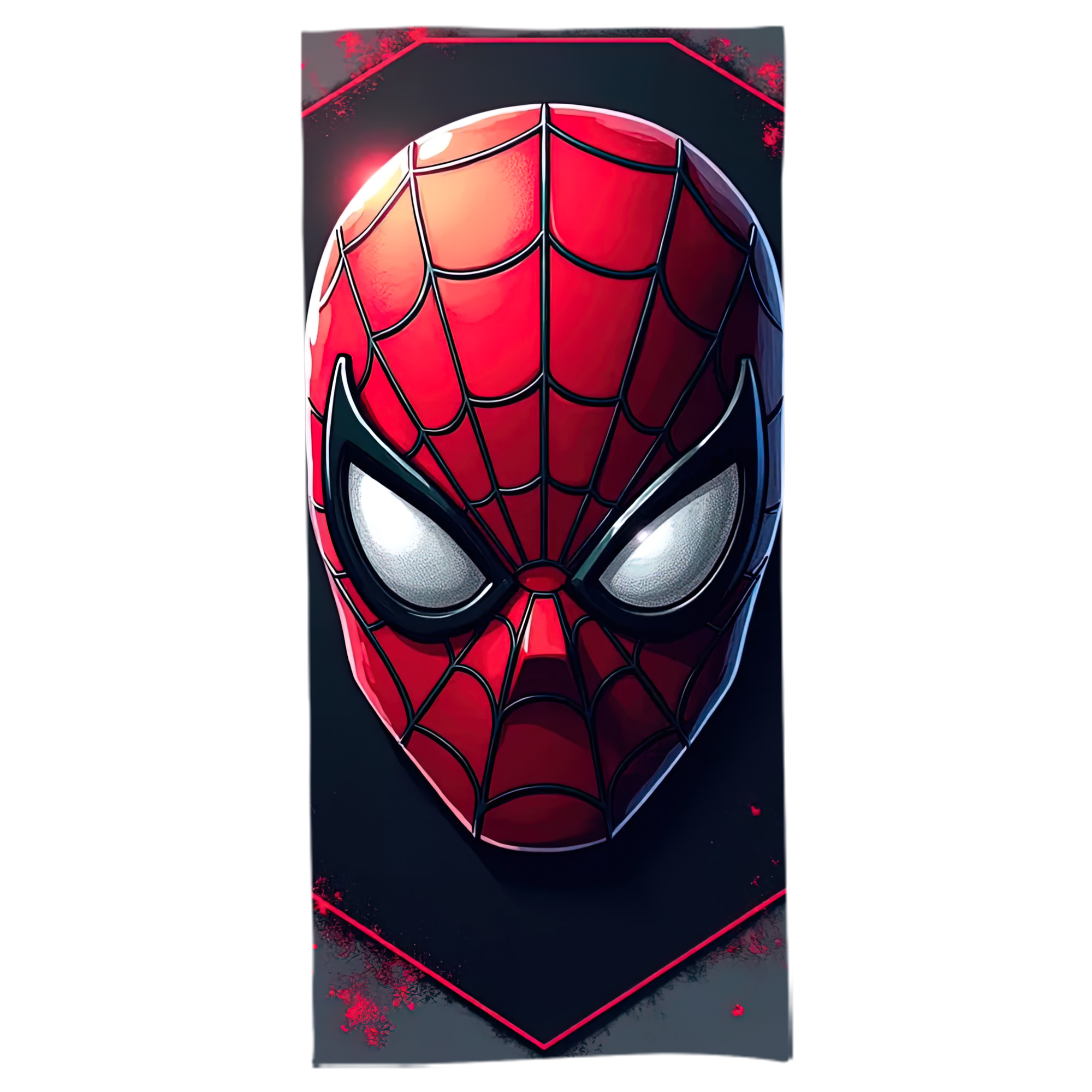 （画像用） Spider Man スパイダーマン 大判バスタオル 70×140cm 吸水速乾 柔らかい肌触り