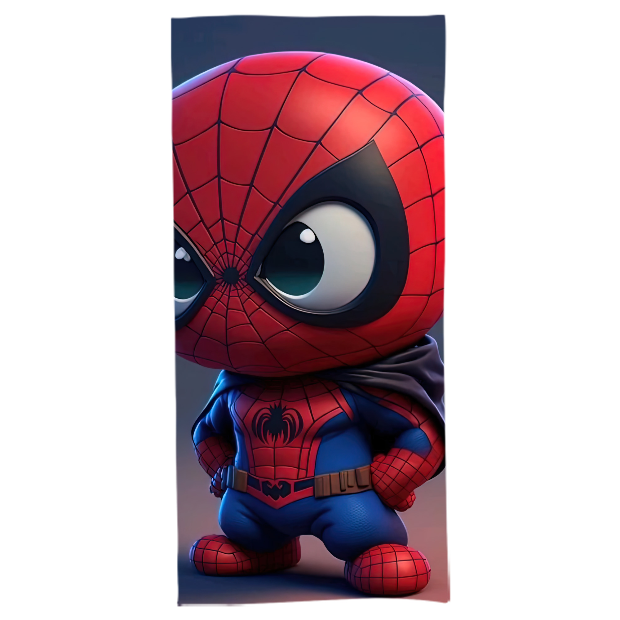 （画像用） Spider Man スパイダーマン 大判バスタオル 70×140cm 吸水速乾 柔らかい肌触り