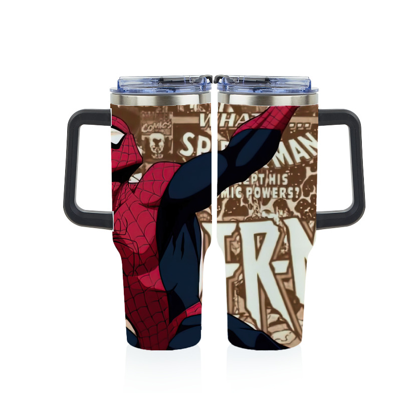 （画像用） Spider Man スパイダーマン 1200ｍLフルプリント車用タンブラー