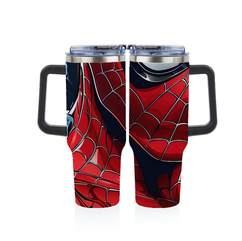 （画像用） Spider Man スパイダーマン 1200ｍLフルプリント車用タンブラー