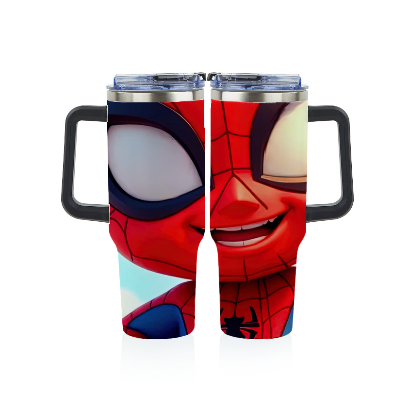 （画像用） Spider Man スパイダーマン 1200ｍLフルプリント車用タンブラー