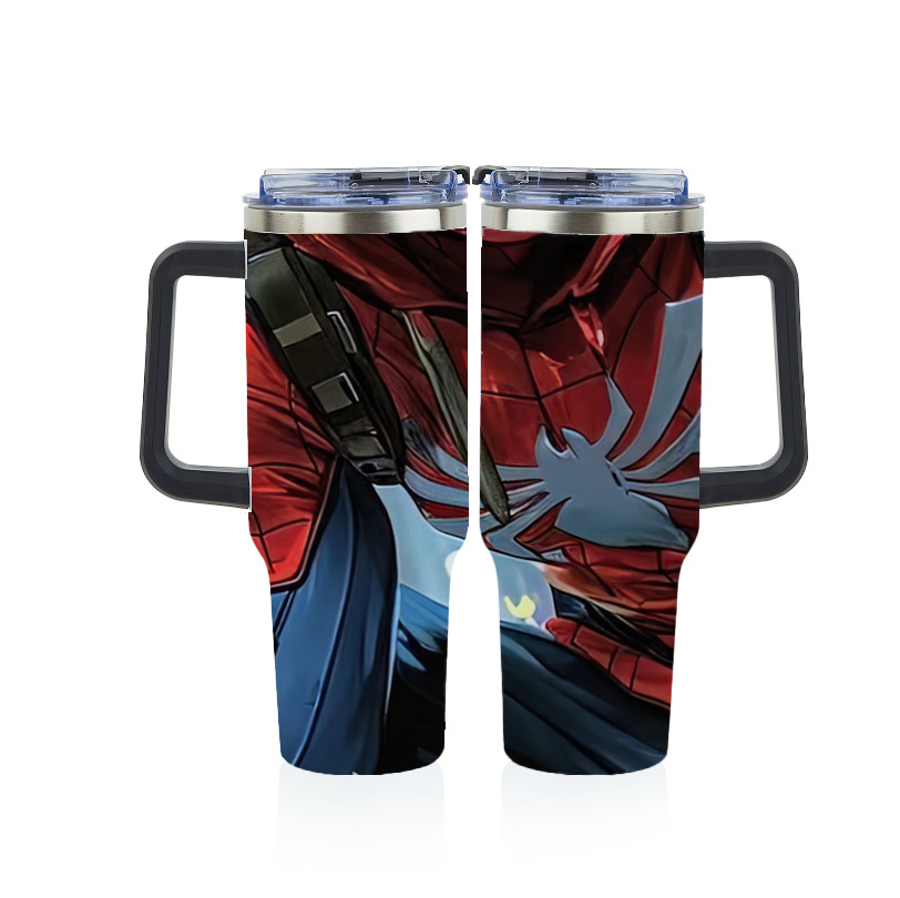 （画像用） Spider Man スパイダーマン 1200ｍLフルプリント車用タンブラー