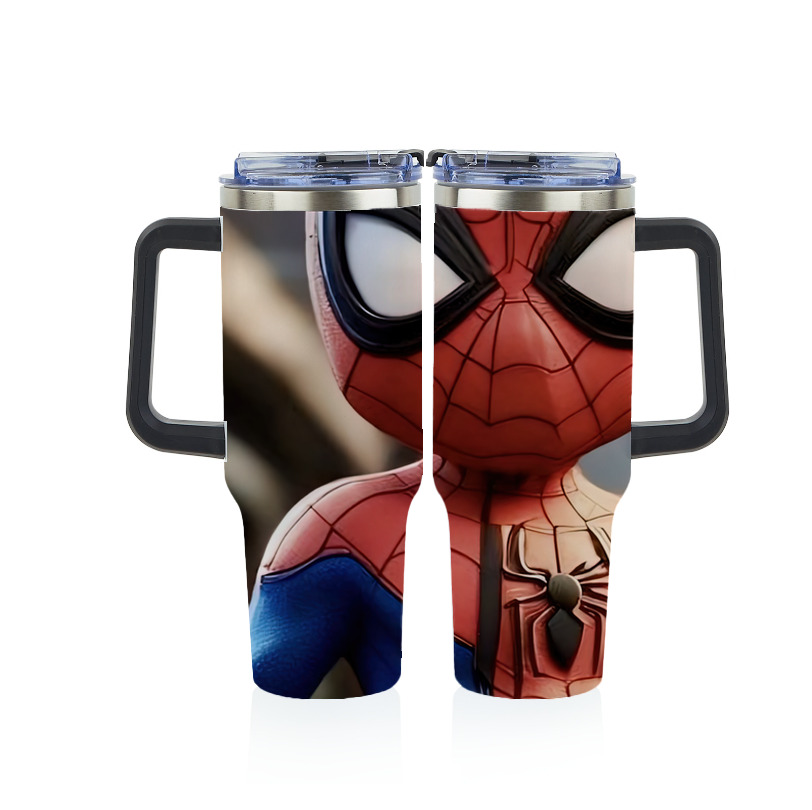 （画像用） Spider Man スパイダーマン 1200ｍLフルプリント車用タンブラー