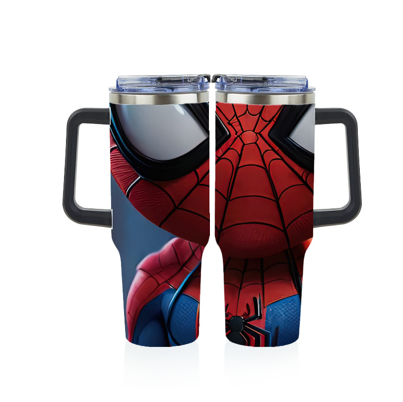 （画像用） Spider Man スパイダーマン 1200ｍLフルプリント車用タンブラー